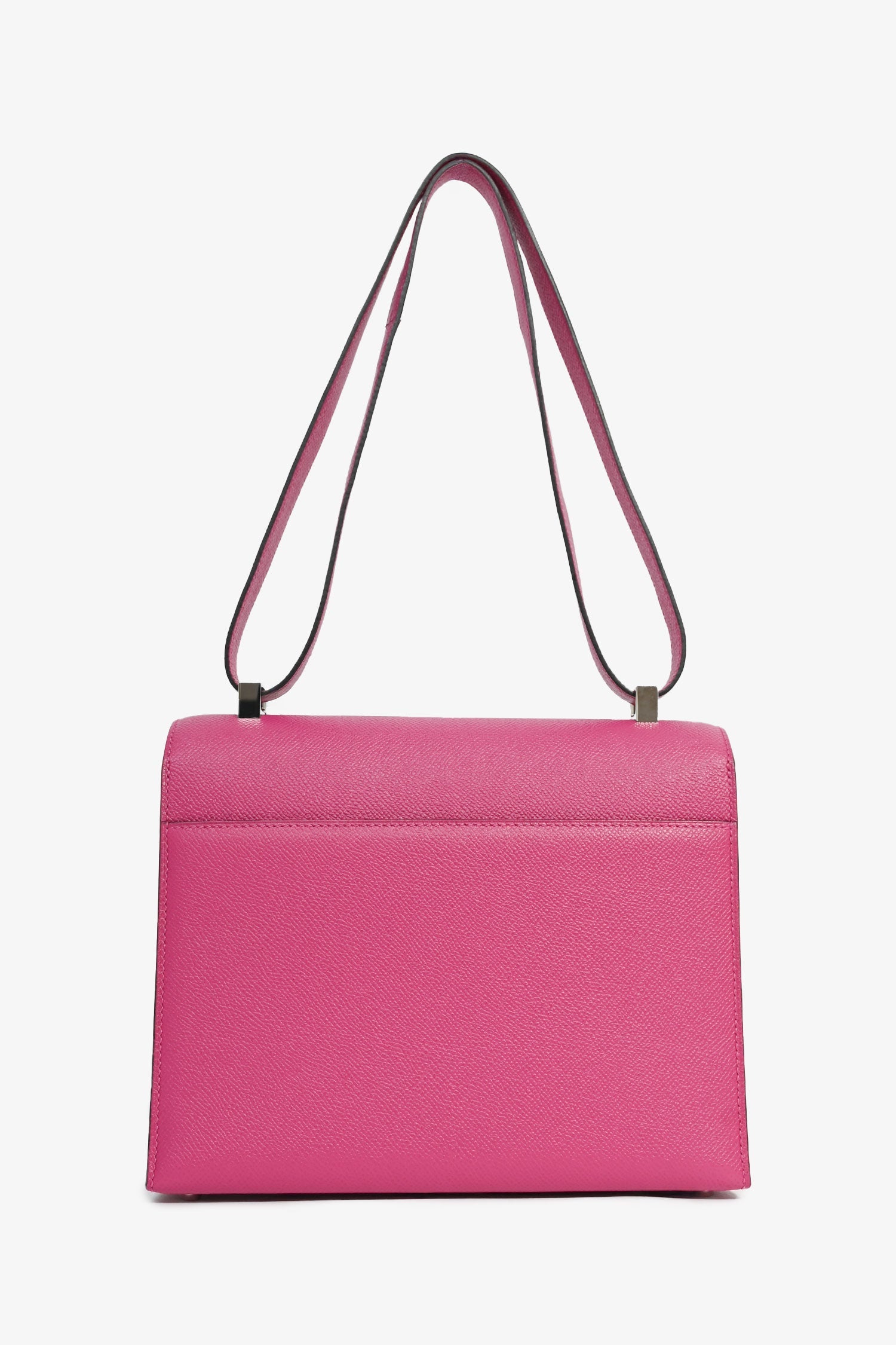 Hermès 2017 Rose Pourpre Epsom Leather Verrou 23 Crossbody Bag