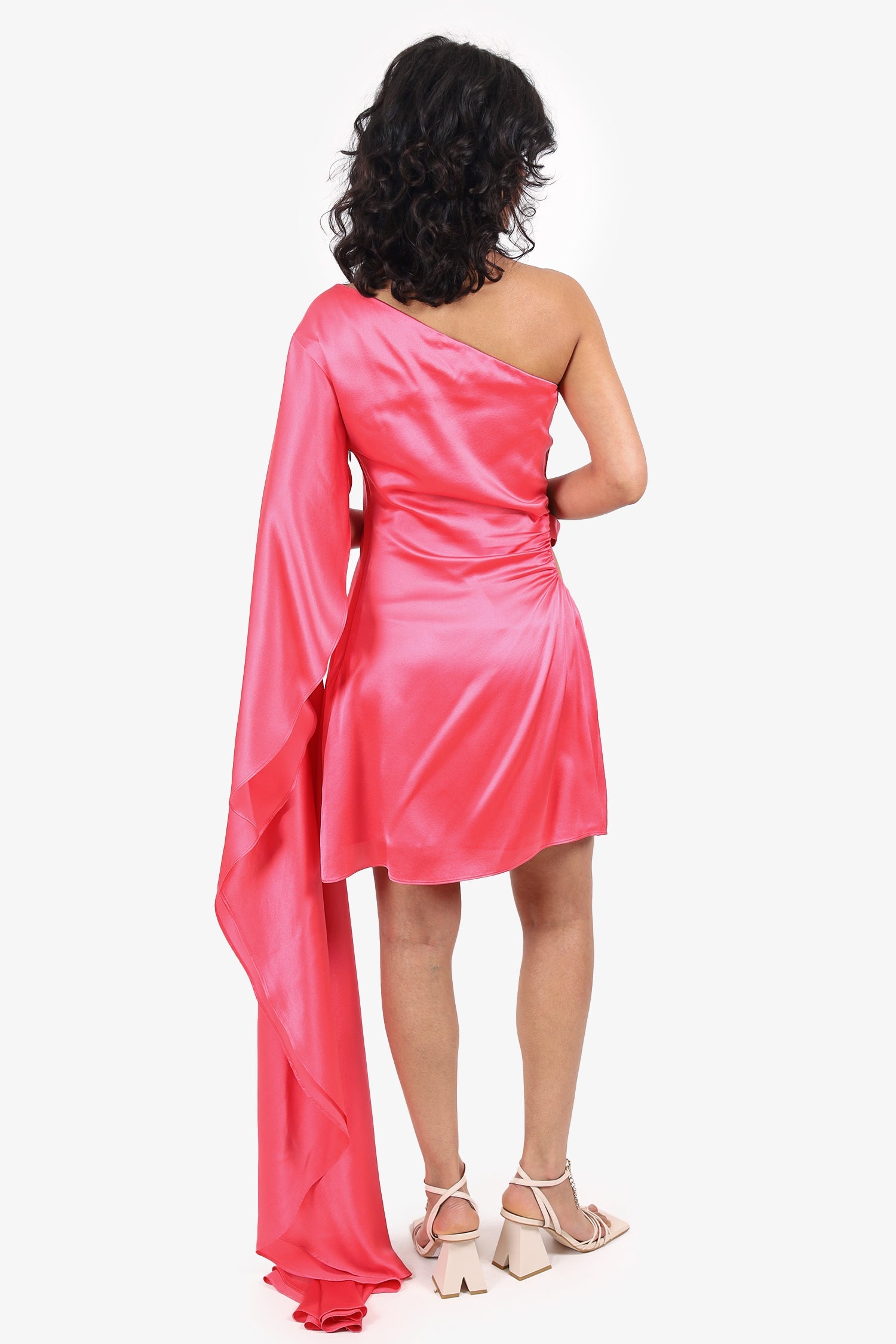 Cult Gaia Pink Cutout Dress Size S