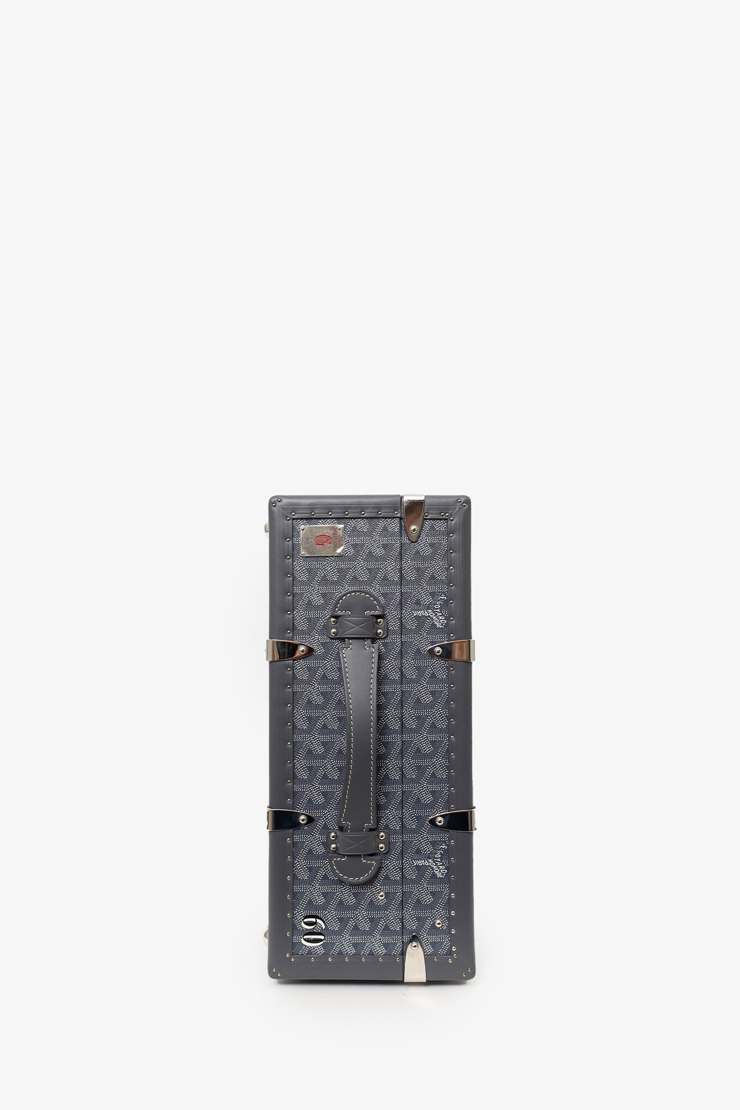 Goyard Grey Goyardine Canvas Limited Edition 4-Piece Art Book & Trunk Set