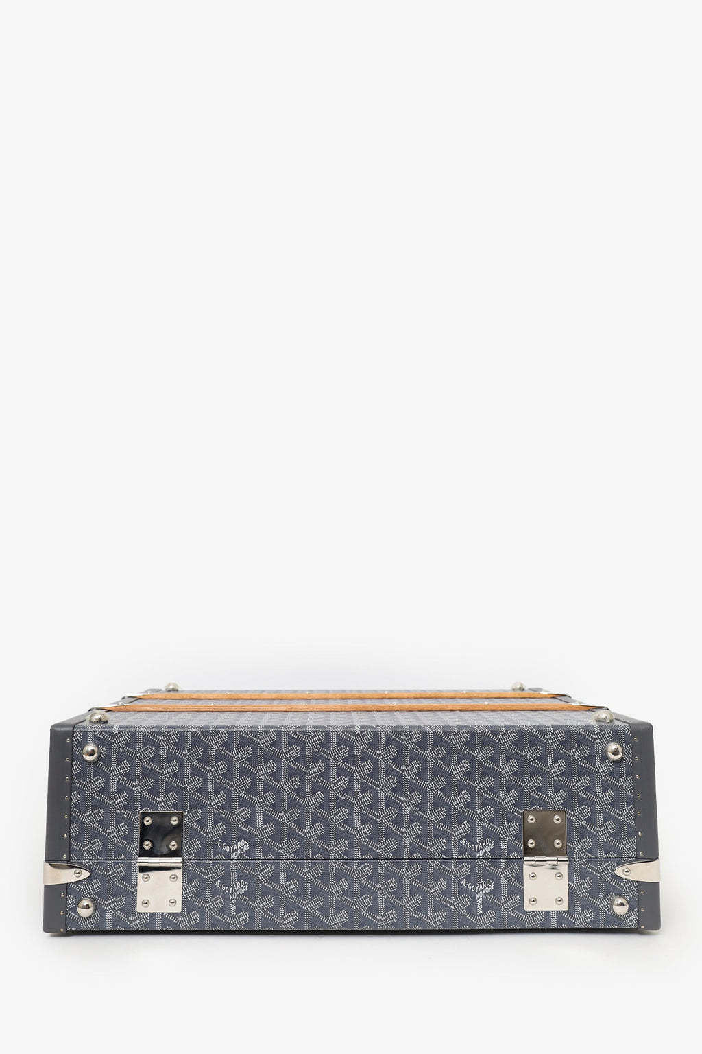 Goyard Grey Goyardine Canvas Limited Edition 4-Piece Art Book & Trunk Set