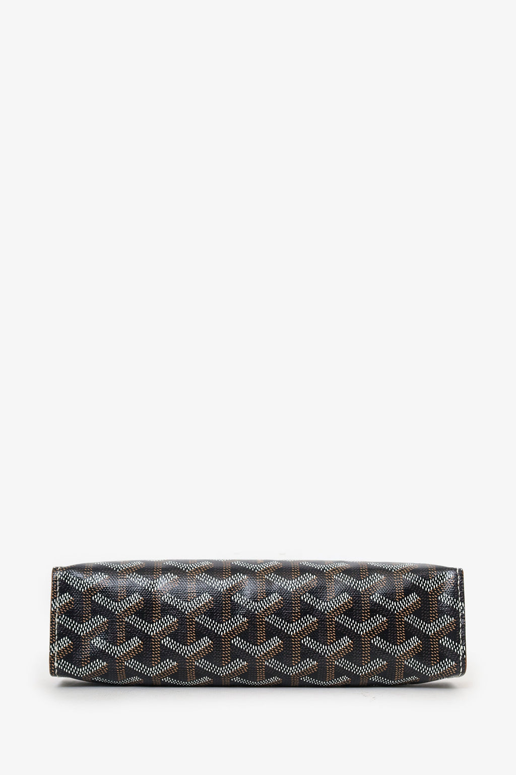 Goyard Black Goyardine Coated Canvas Pencil Case