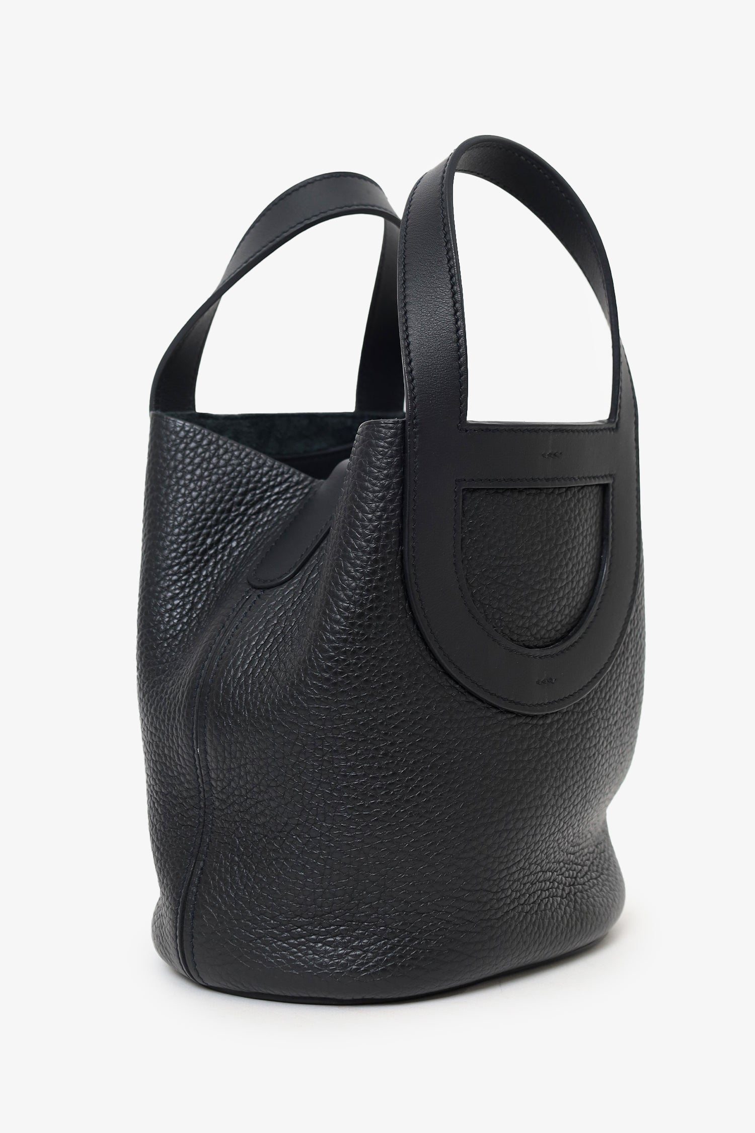 Hermès 2022 Black Clemence & Swift In-The-Loop 18