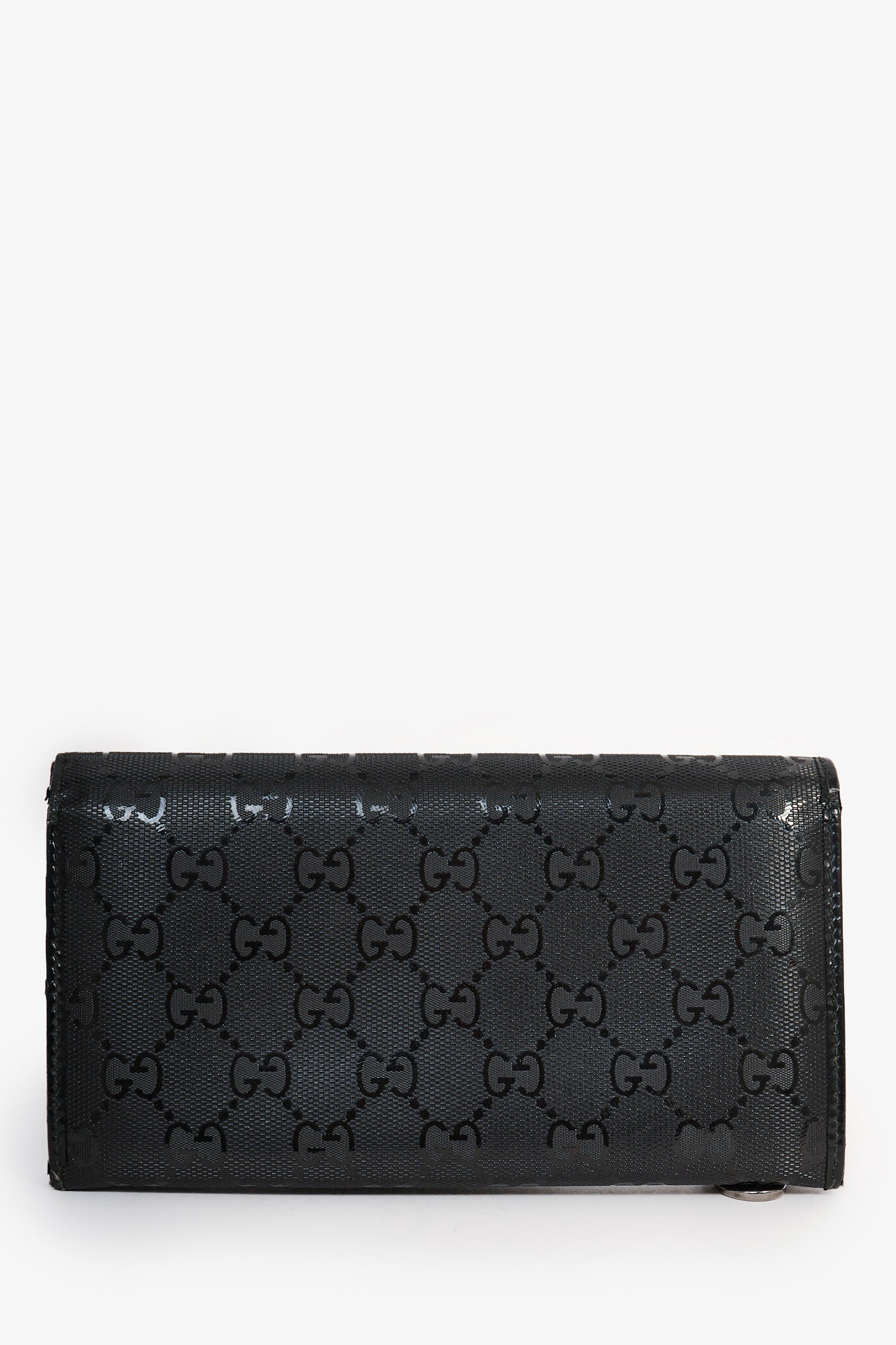 Gucci Black GG Supreme Long Wallet