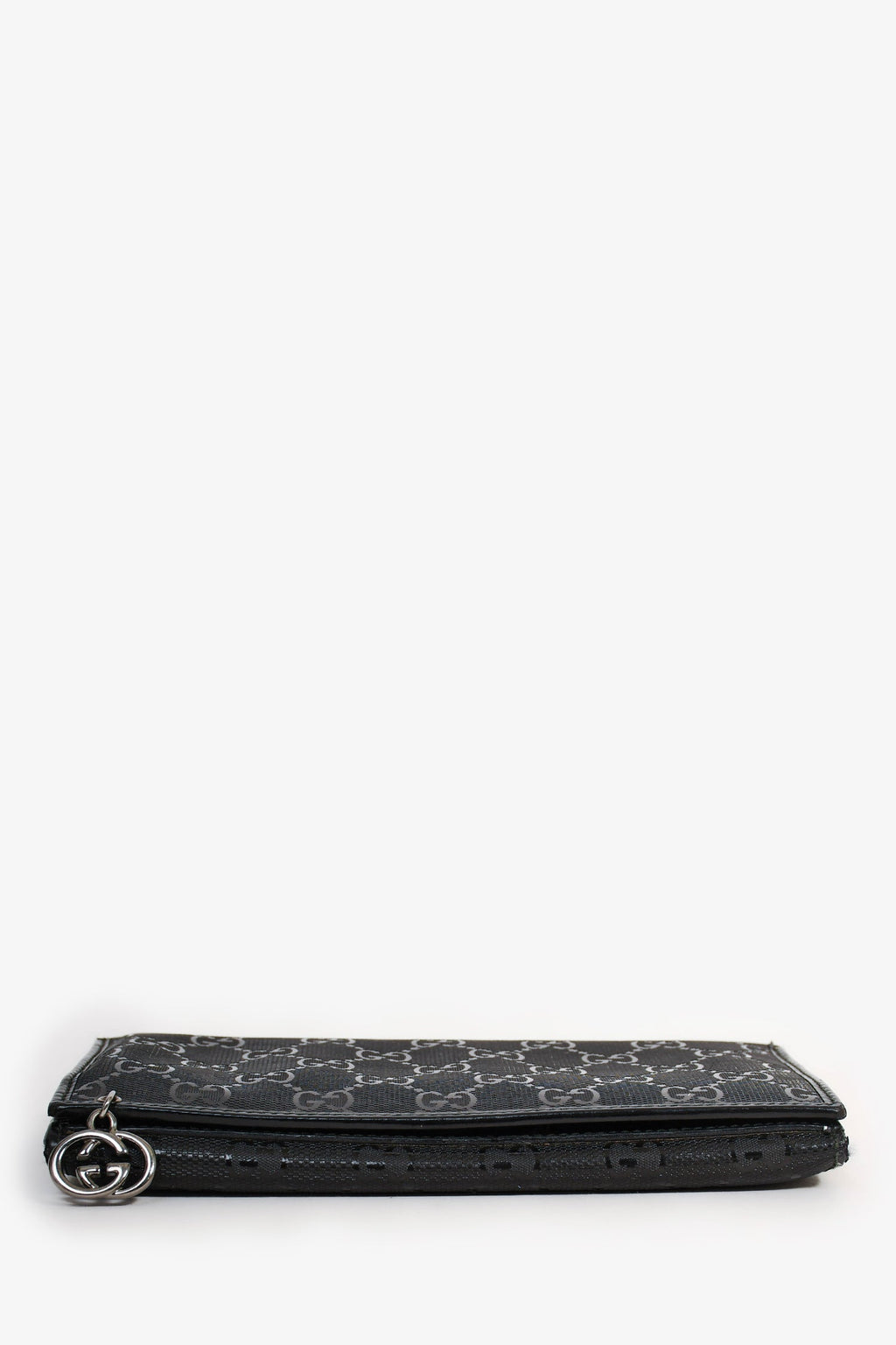 Gucci Black GG Supreme Long Wallet