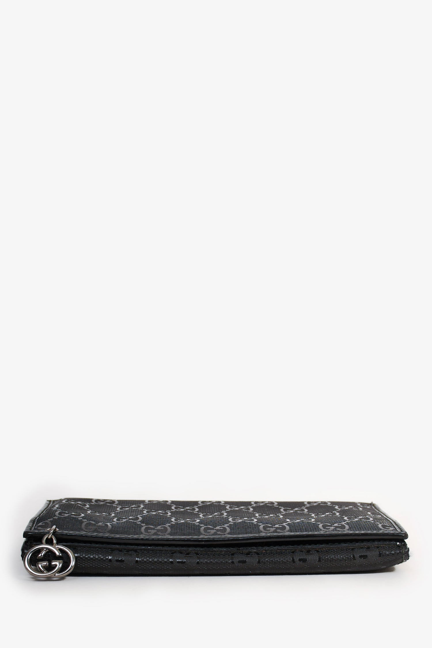 Gucci Black GG Supreme Long Wallet
