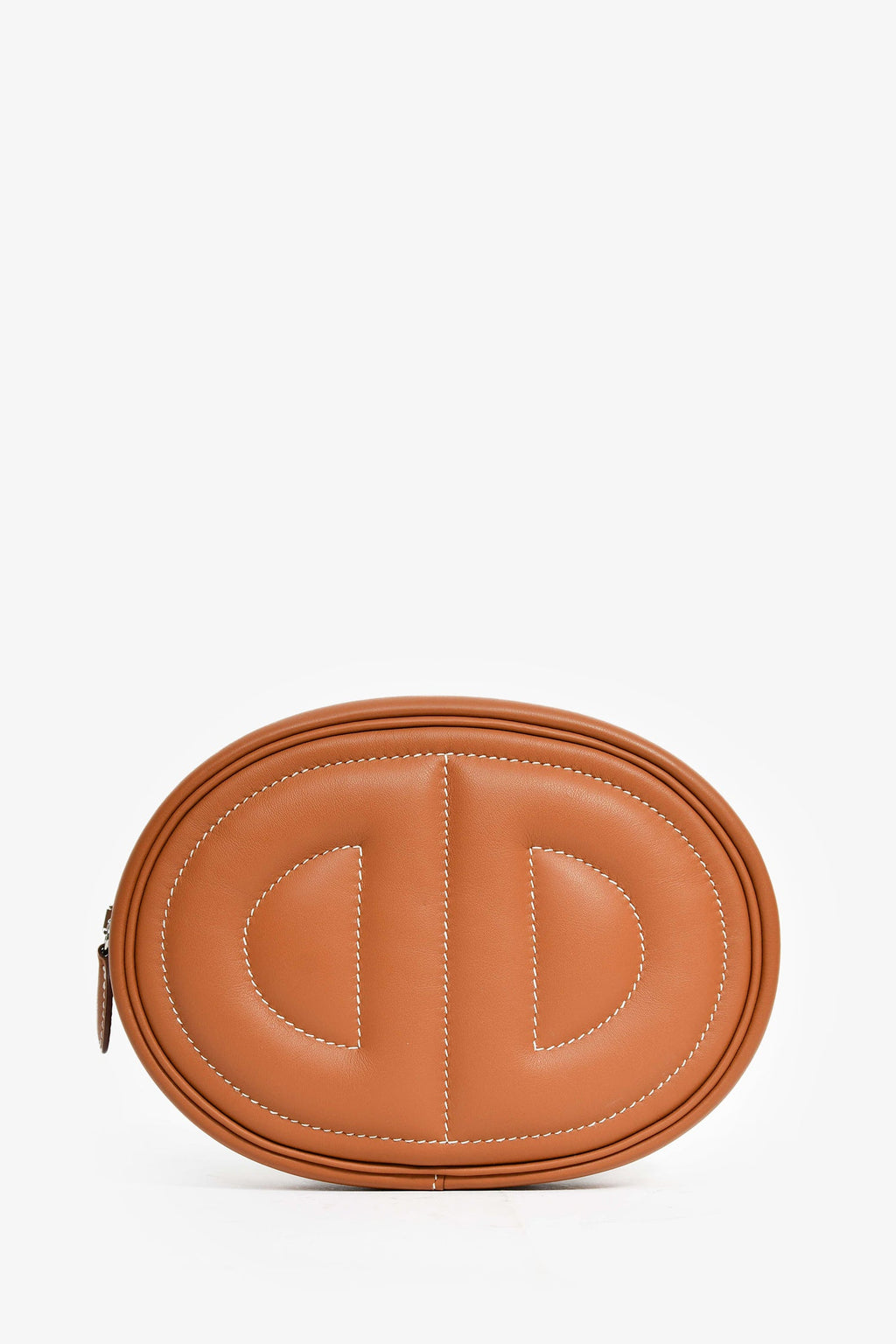 Hermès 2020 Brown Swift Verso "In Loop Belt" Bag