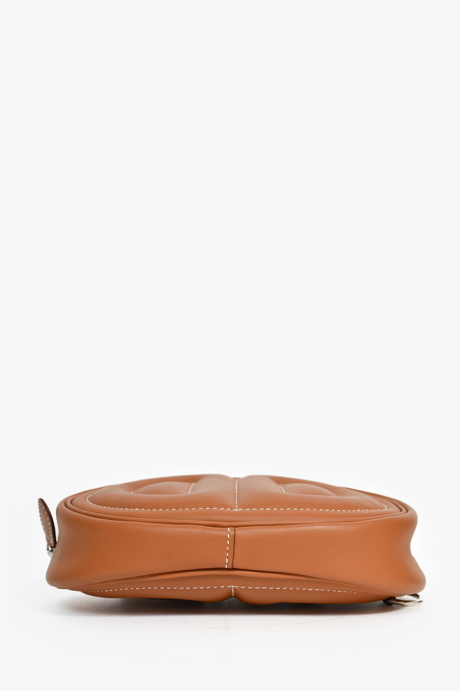 Hermès 2020 Brown Swift Verso "In Loop Belt" Bag