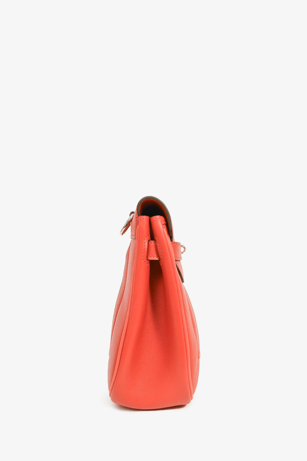 Hermès 2014 Red Perforated Swift Leather 'Berline' 28 Crossbody