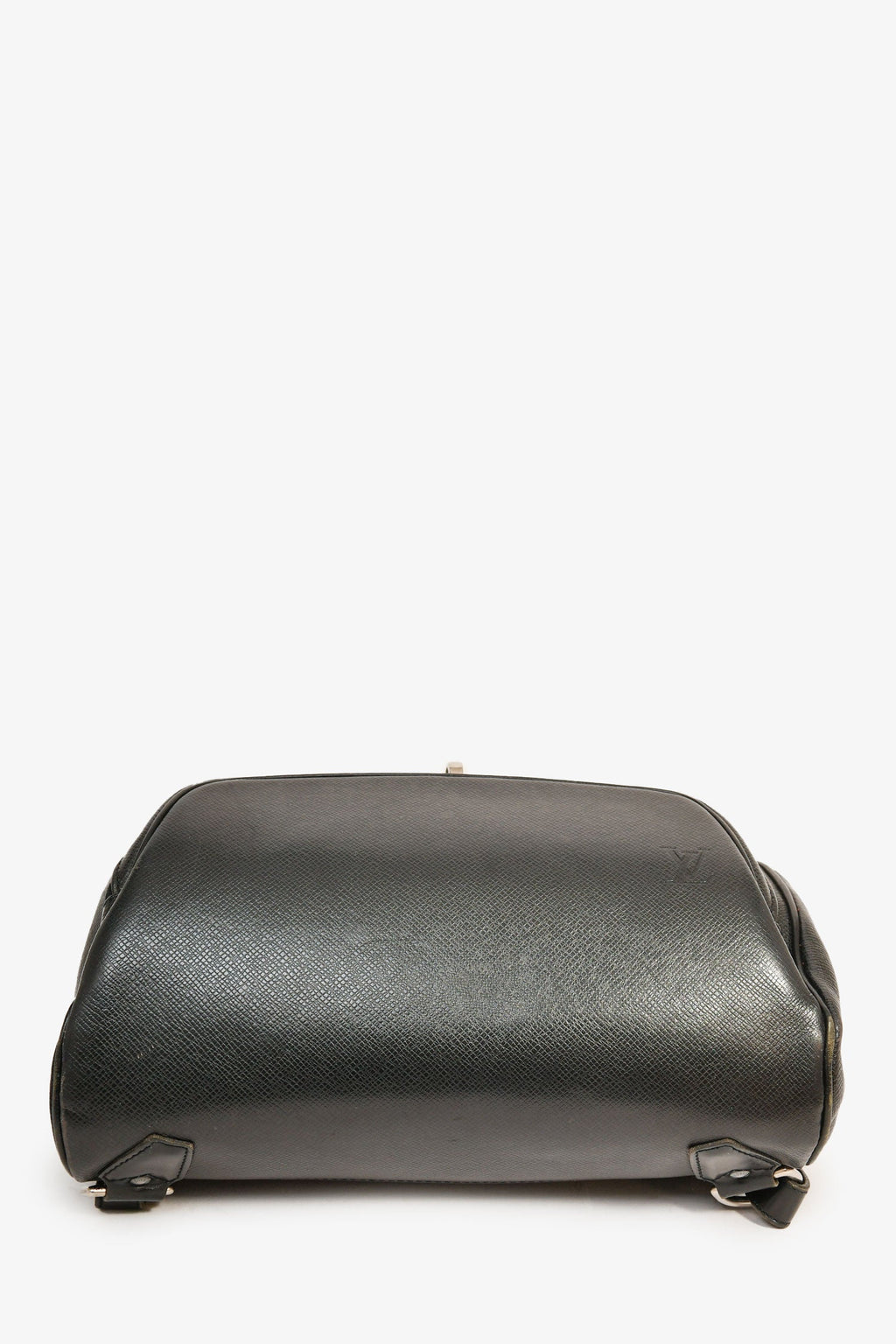 Louis Vuitton 2000 Black Leather 'Taiga Cassiar' Backpack