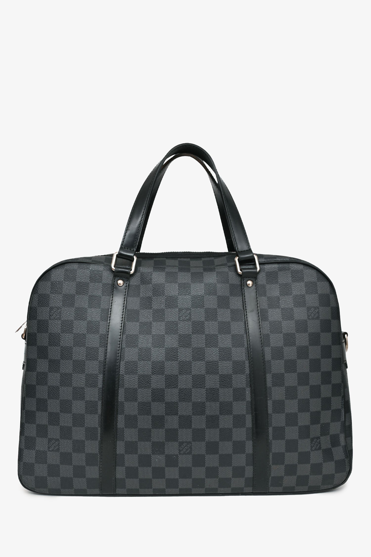 Louis Vuitton Graphite Damier 'Jorn' Briefcase Top Handle