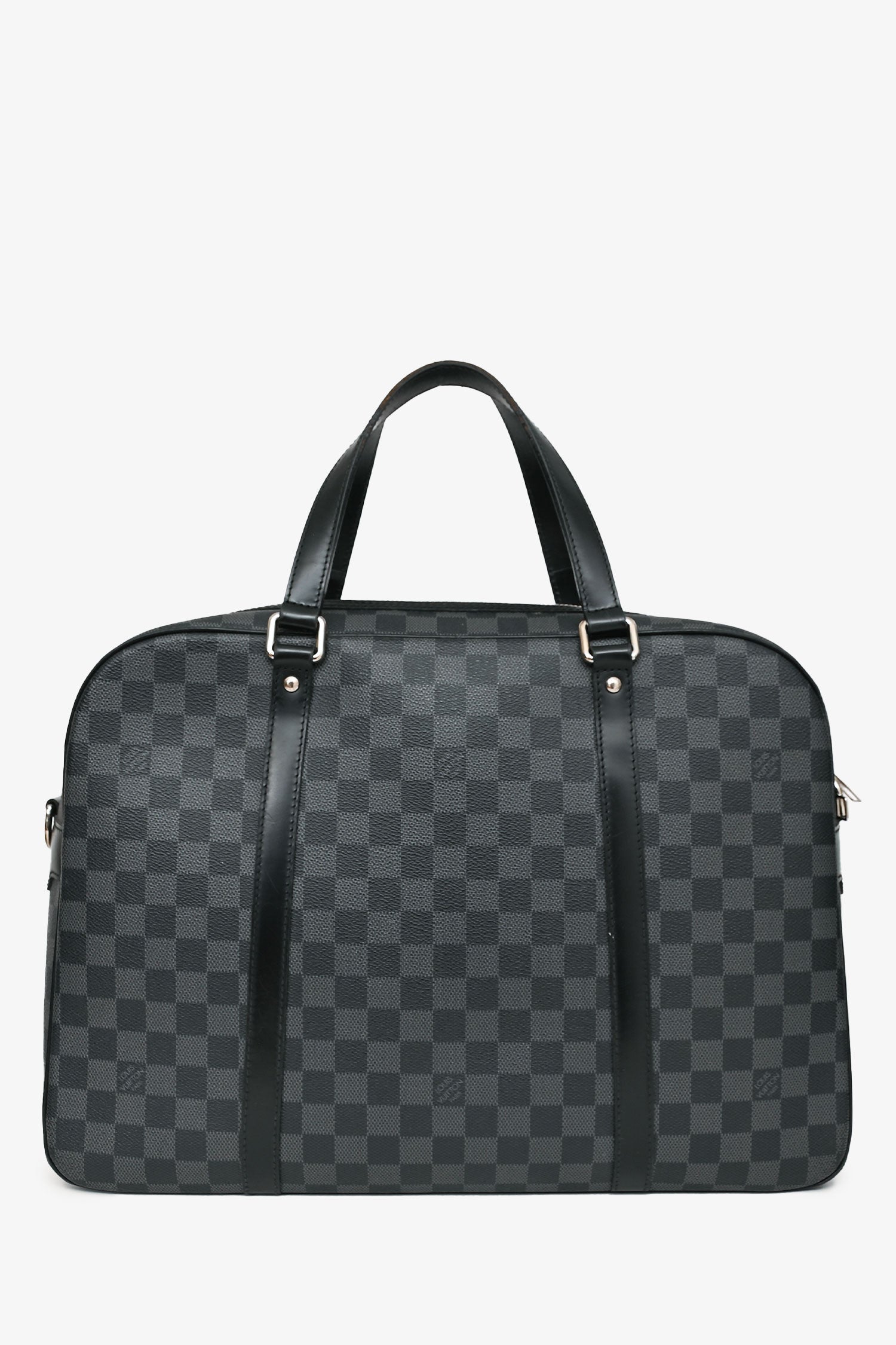 Louis Vuitton Graphite Damier 'Jorn' Briefcase Top Handle