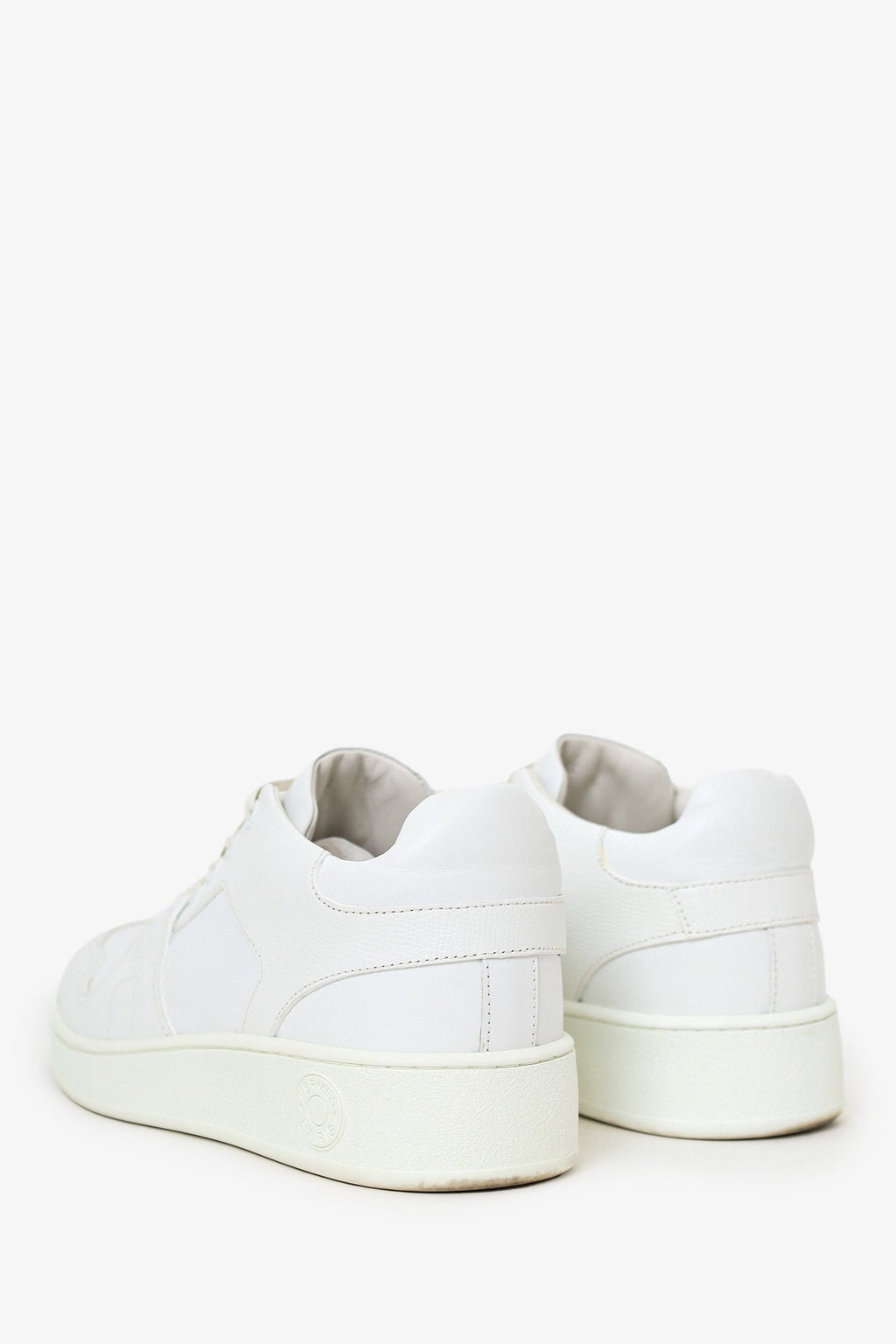Hermès White Epsom Leather Femme Free Sneaker Size 38