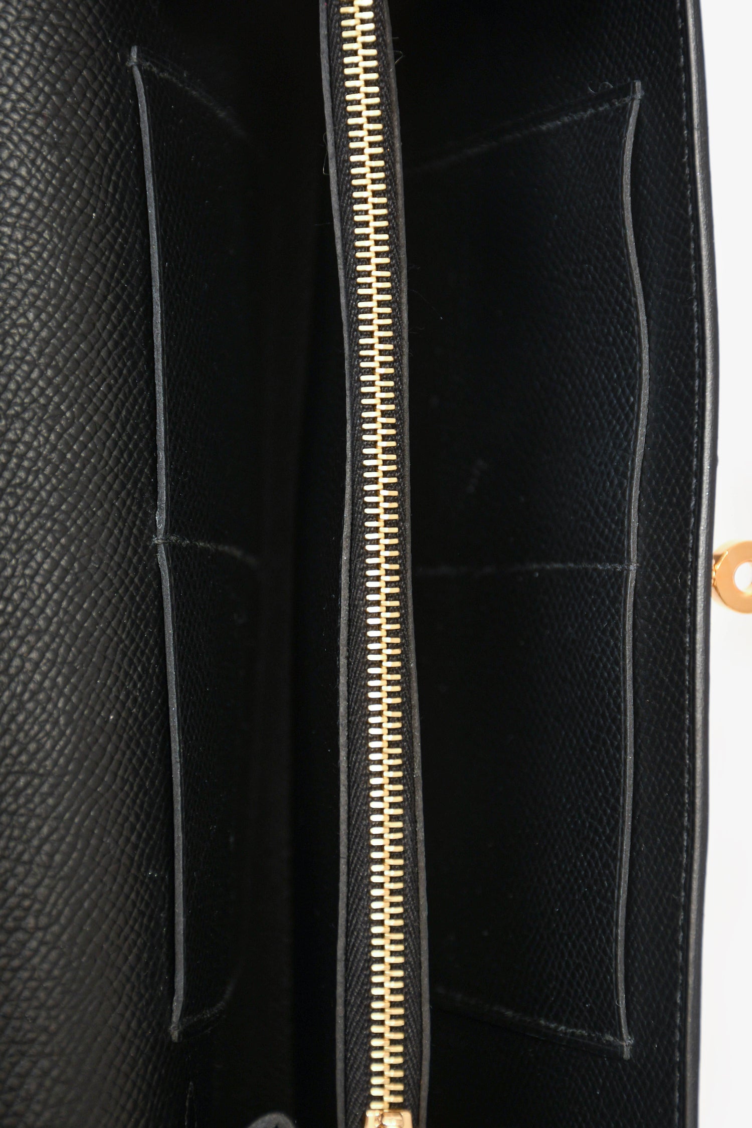 Hermès 2024 Black Epsom Leather Kelly Togo