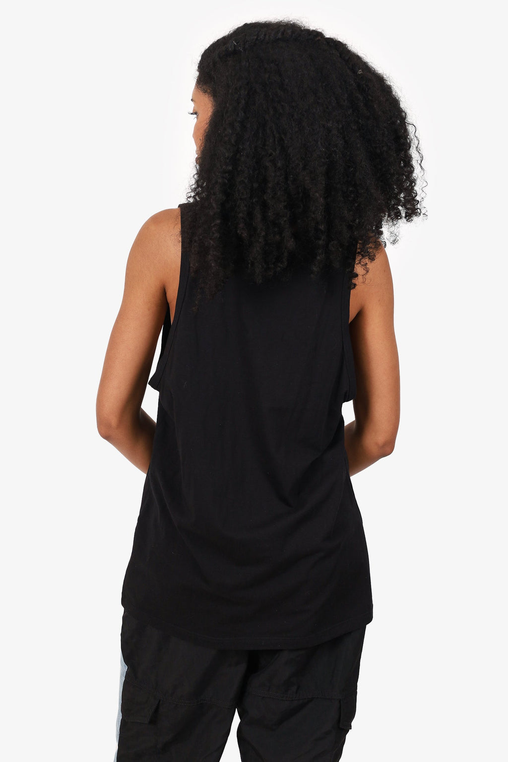 Versace Black Medusa Print Tank Top Size 5