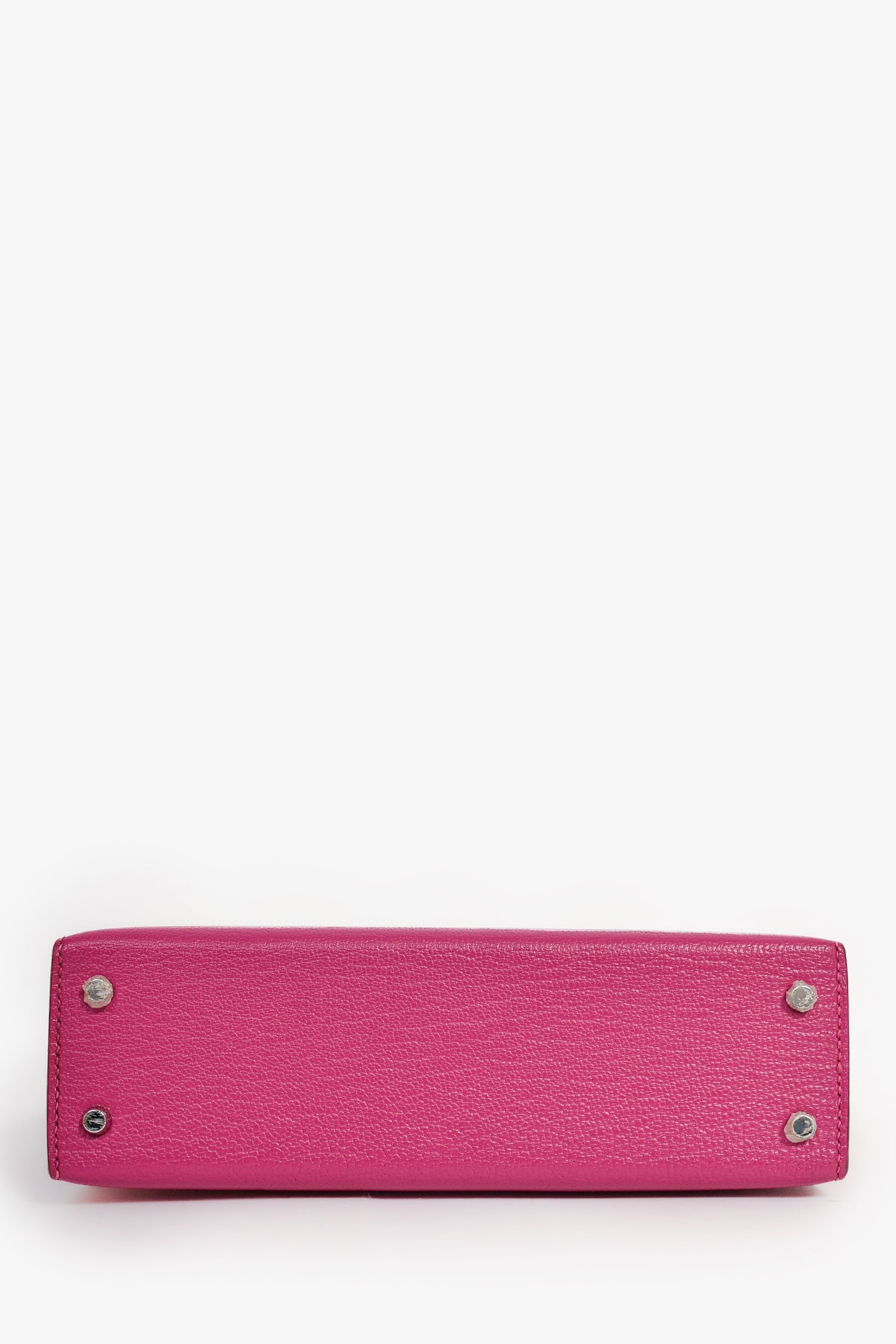 Hermès 2018 Rose Poupre Mysore Chevre Leather Mini Kelly PHW