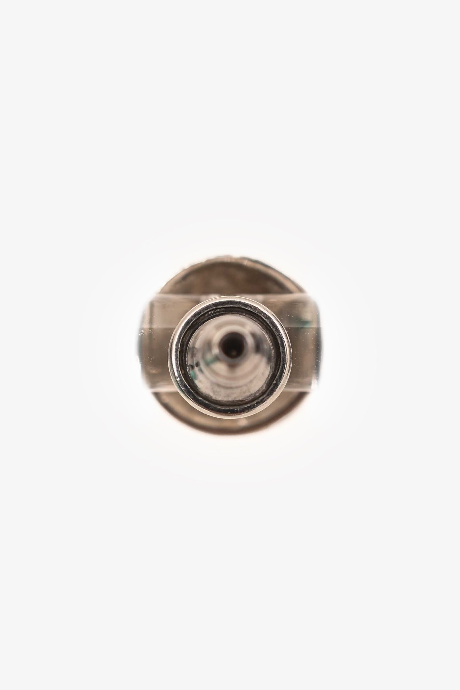 Chrome Hearts Sterling Silver Motif Single Ear Stud