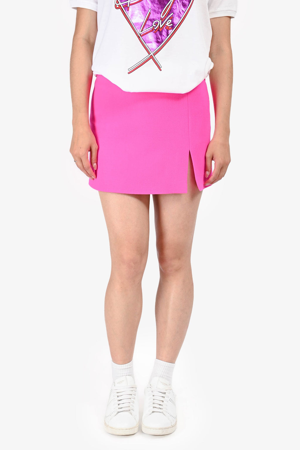 Mach & Mach Pink Mini Skirt US Size 8