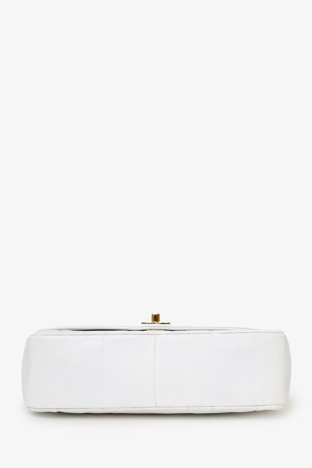 Pre-Loved Chanel™ 1994-96 White Lambskin Medium Diana Shoulder Bag (Refurbished)