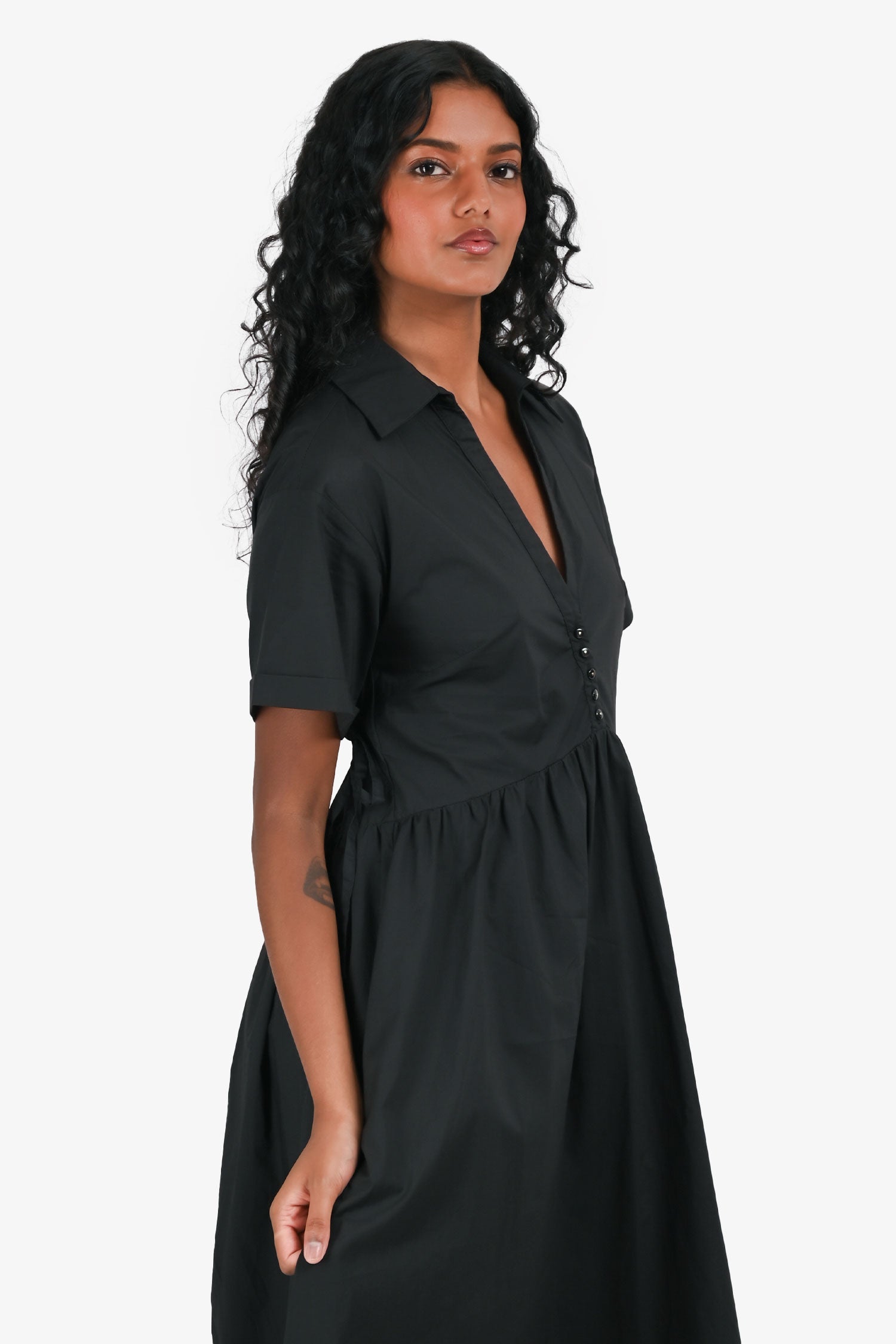 Acler Black Open-Back Maxi Dress Size 2