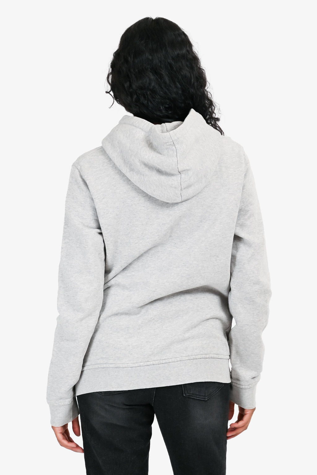 Ganni Grey Cotton "Global Citizen" Hoodie Size XS