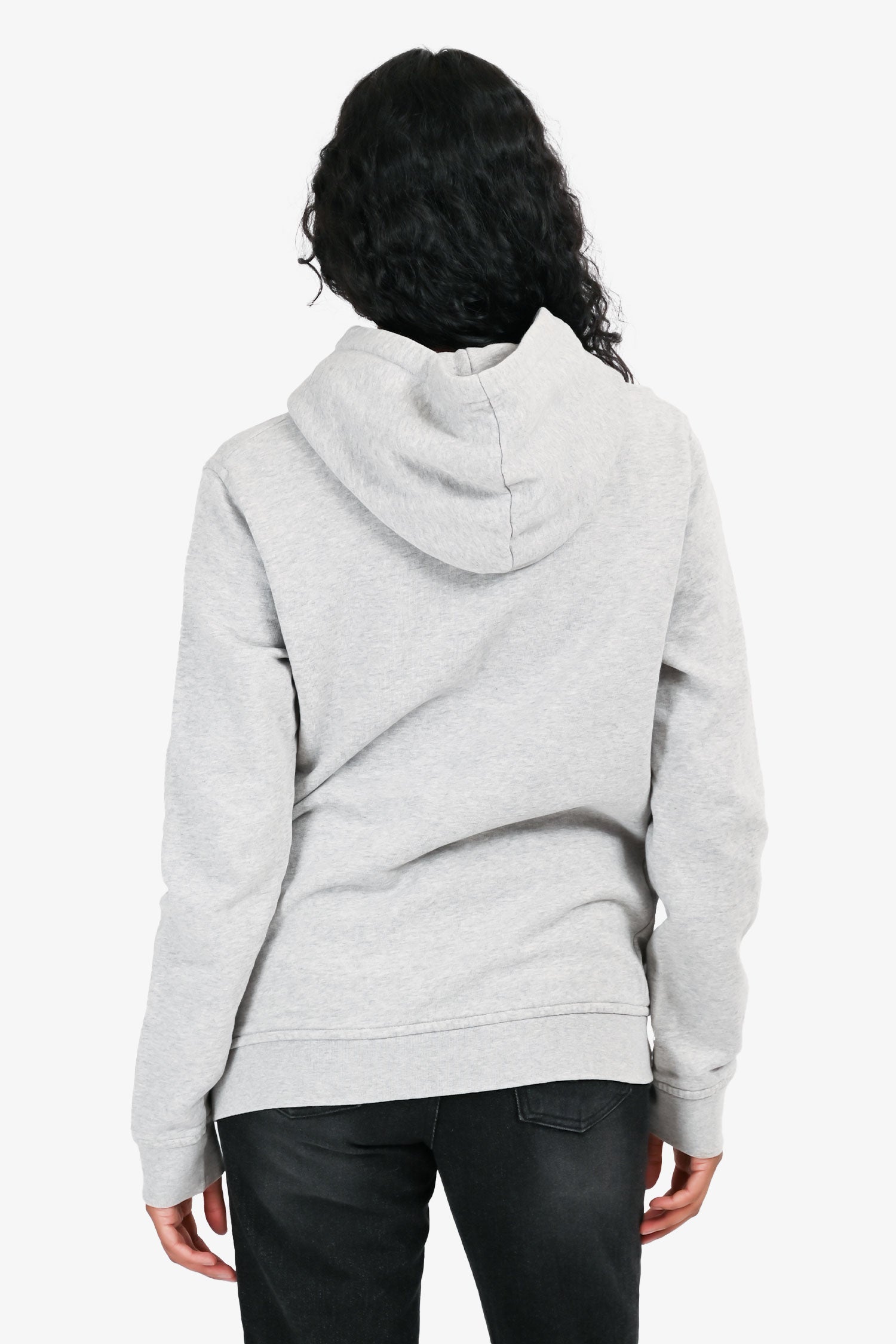 Ganni Grey Cotton "Global Citizen" Hoodie Size XS