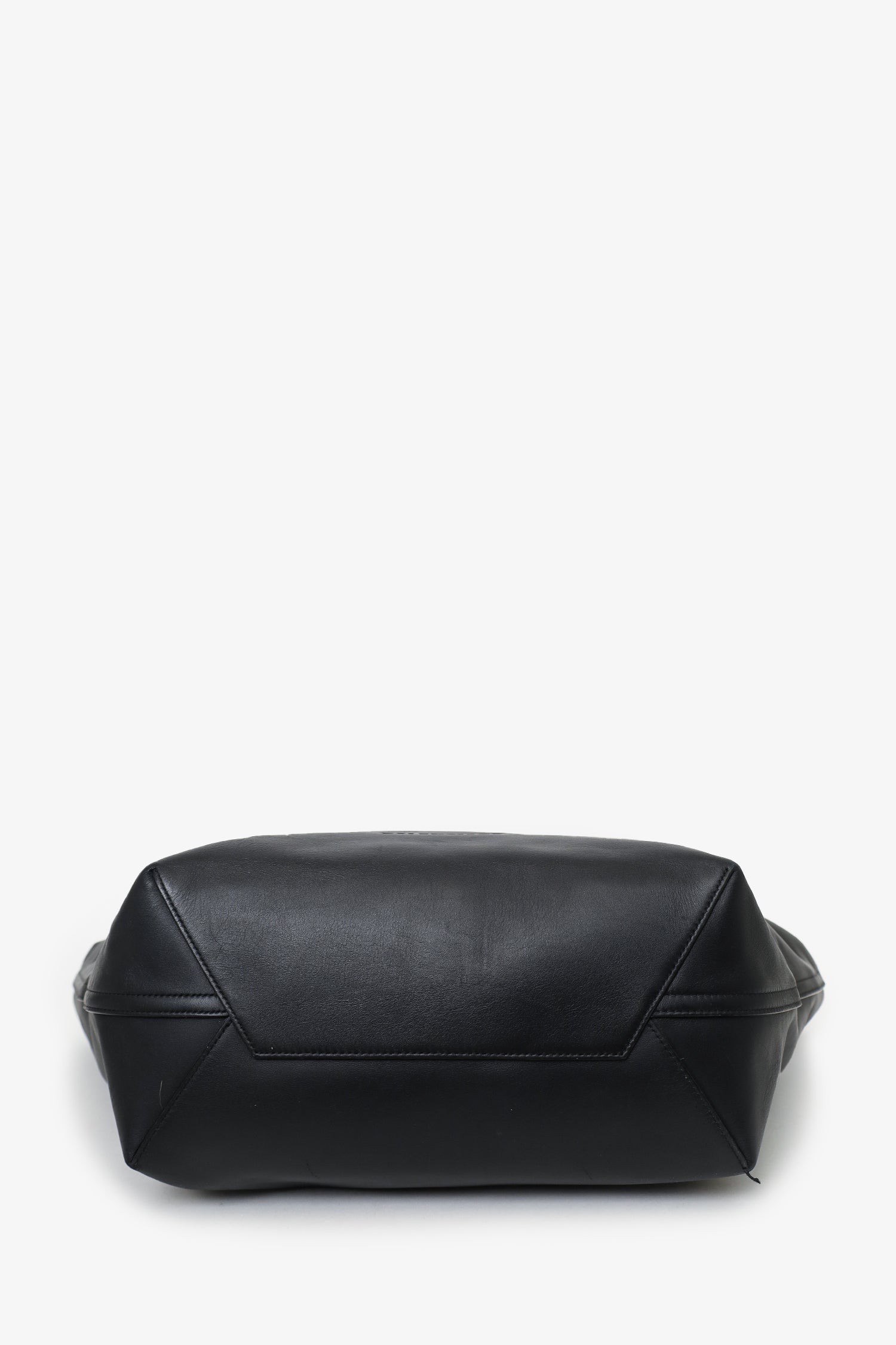 Balenciaga Black Smooth Leather Large MegaZip Tote Bag