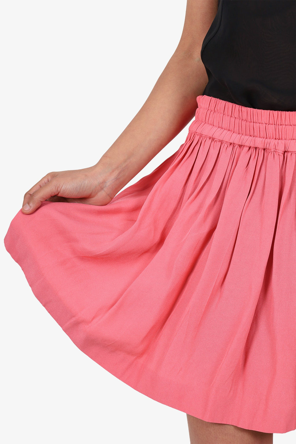Red Valentino Pleated Mini Skirt Size 40