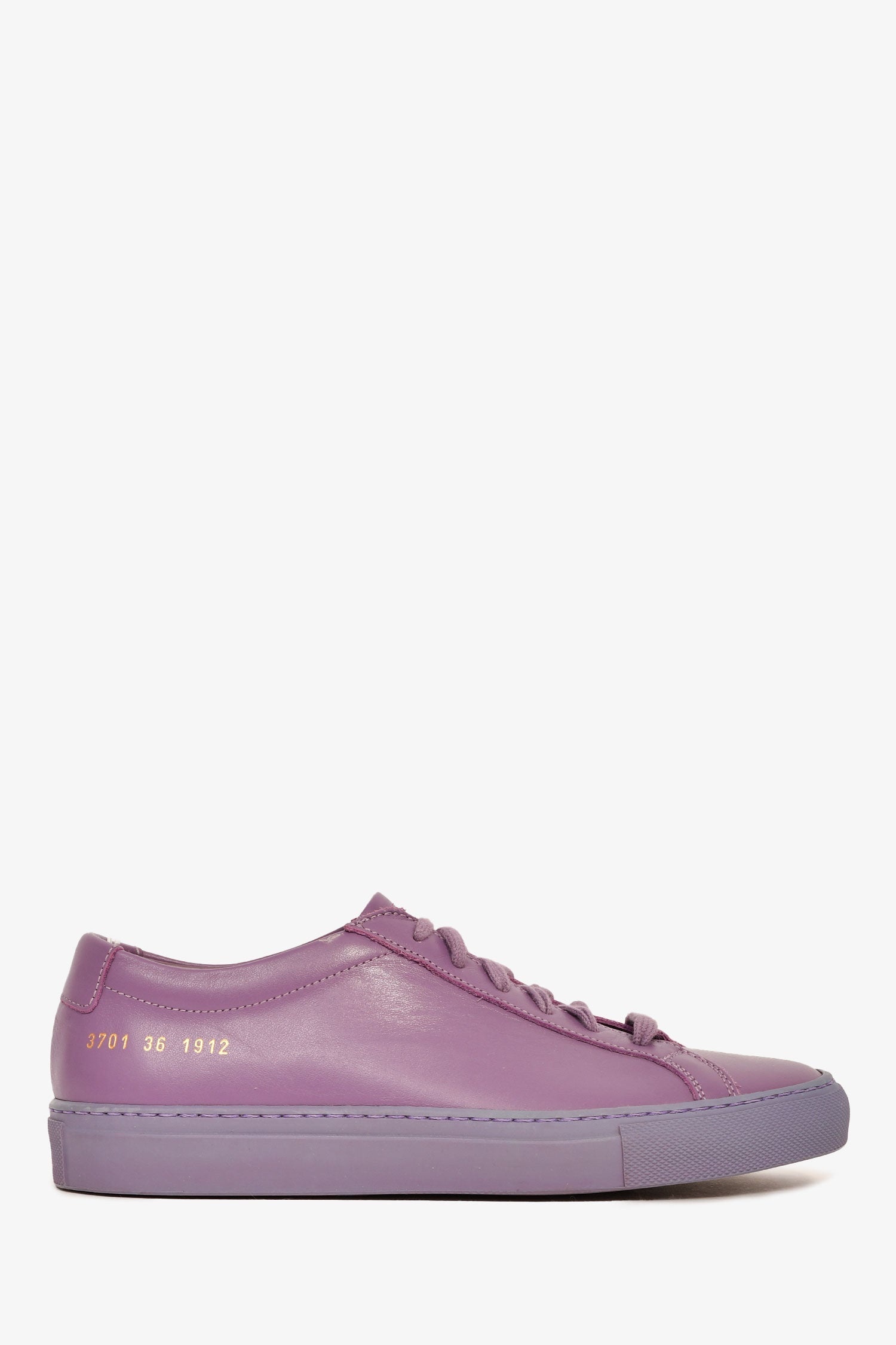 Common Projects Purple Leather Sneakers Size 36