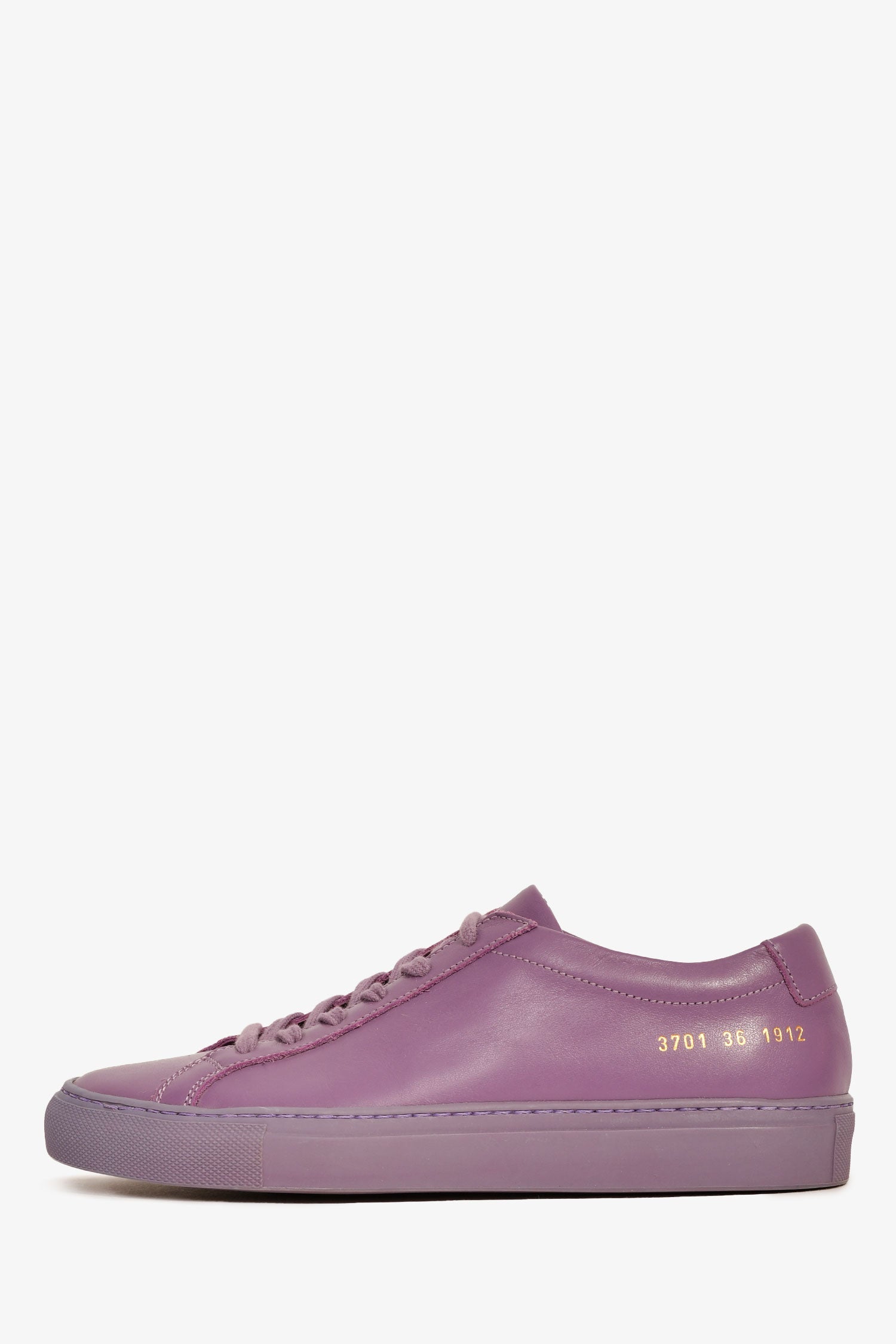Common Projects Purple Leather Sneakers Size 36