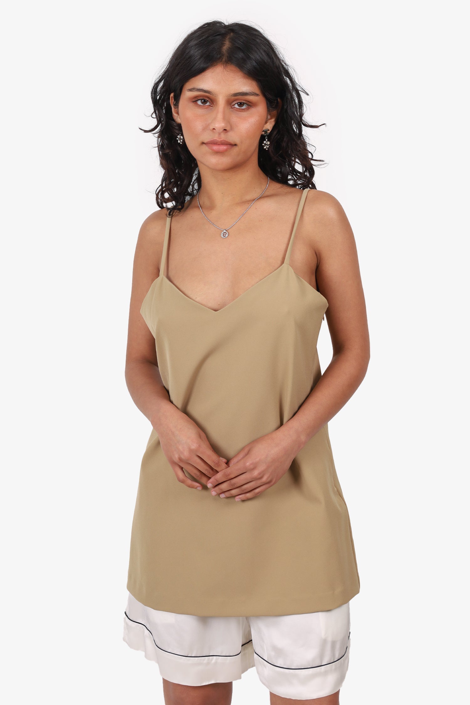 Max Mara Camel Tank Top Size L