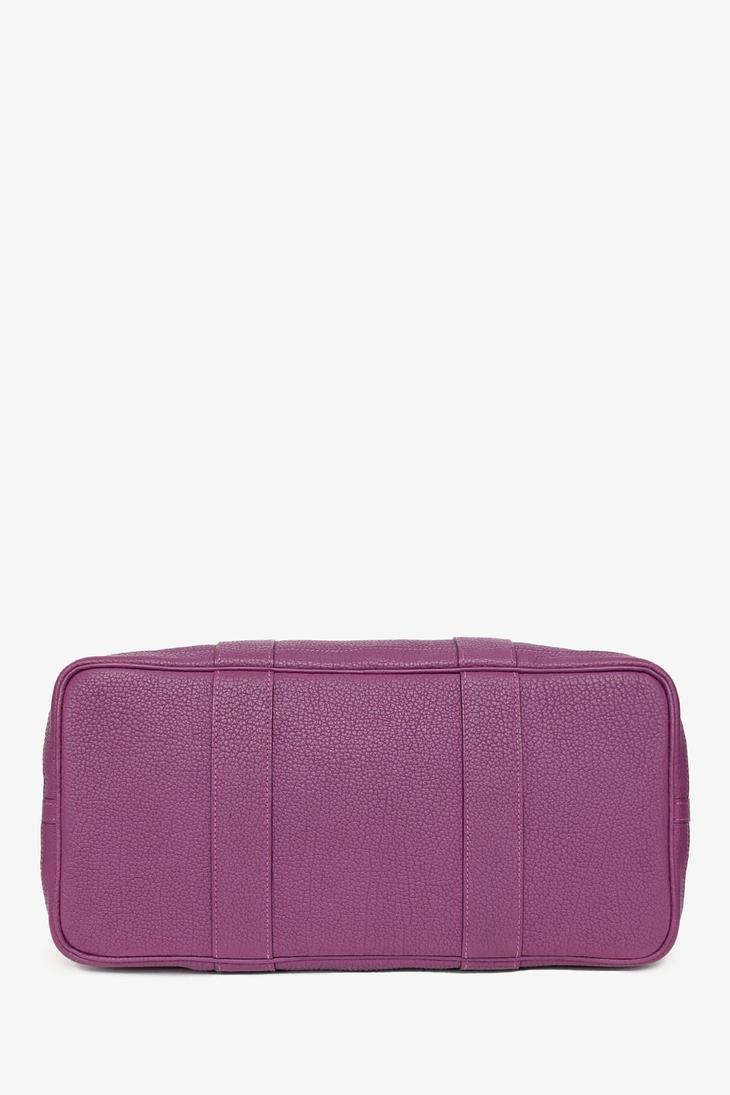 Hermès 2014 Purple Clemence Leather Garden Party 36