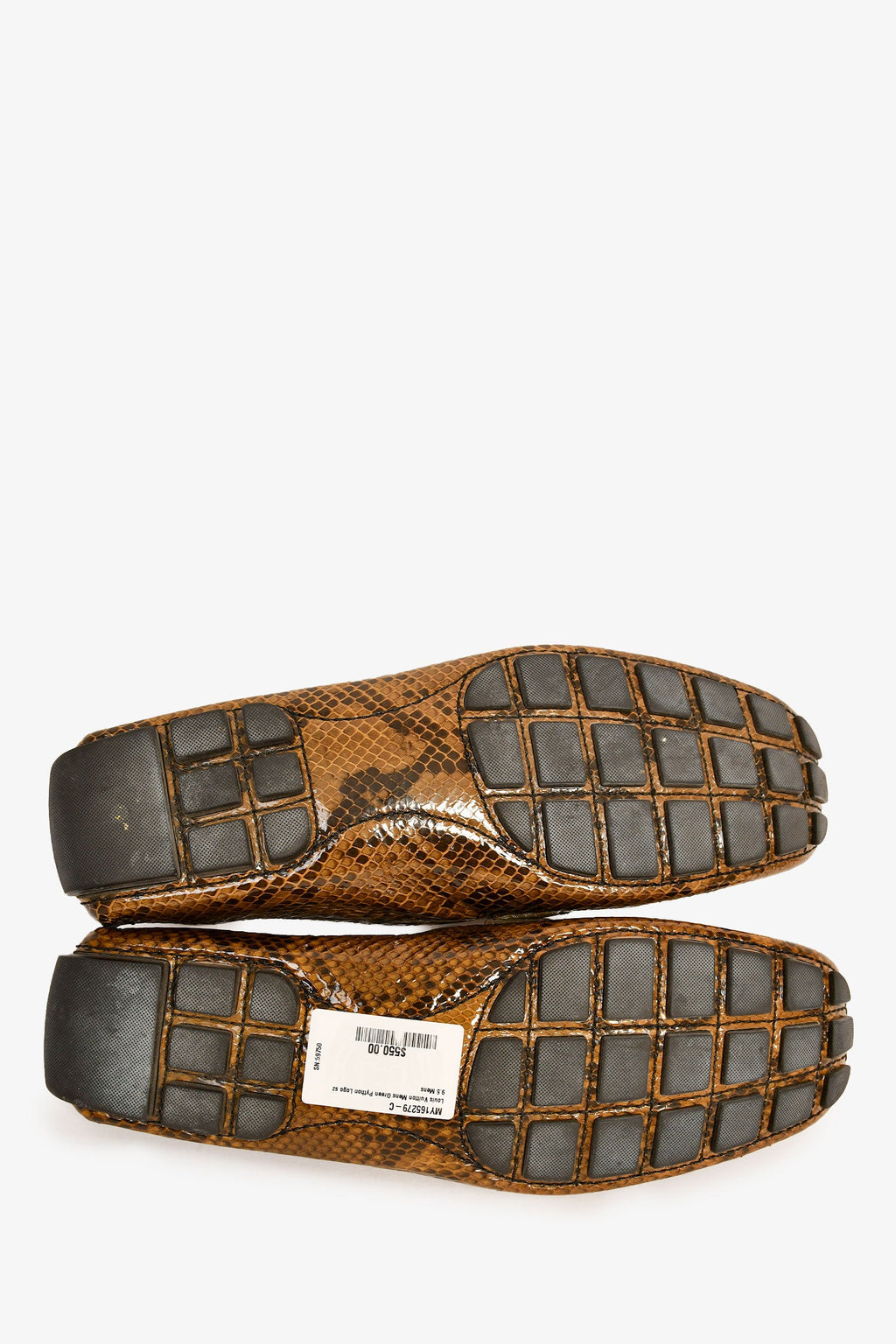 Louis Vuitton Green Python Logo Size 9.5 Mens