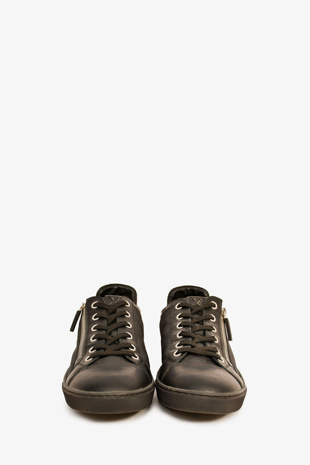 Louis Vuitton Damier Graphite Low Top Sneakers Size 9.5 Mens