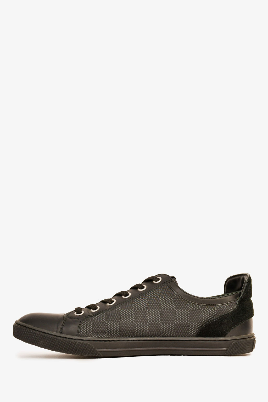 Louis Vuitton Damier Graphite Low Top Sneakers Size 9.5 Mens