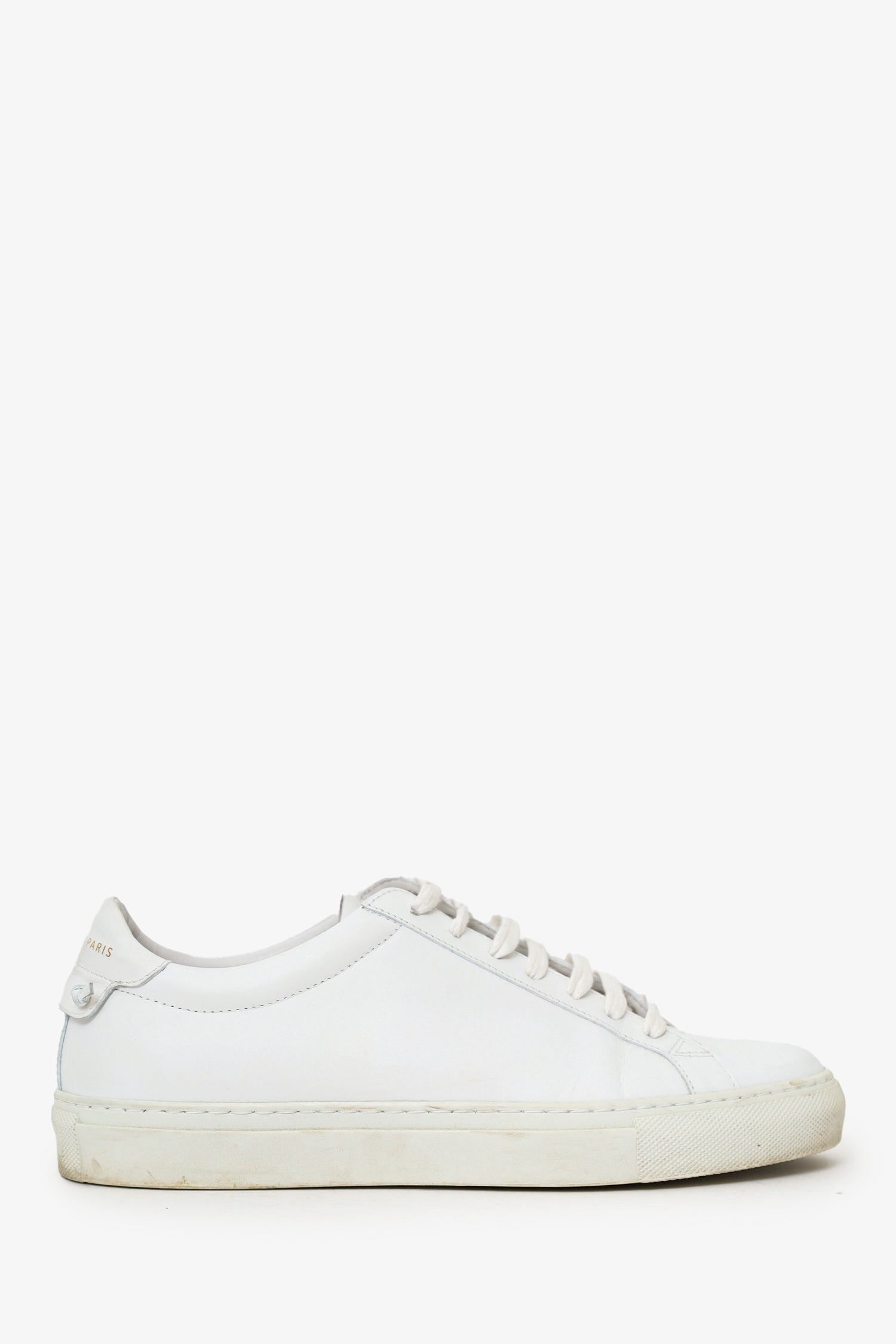 Givnechy White Leather Low Top Sneakers Size 38