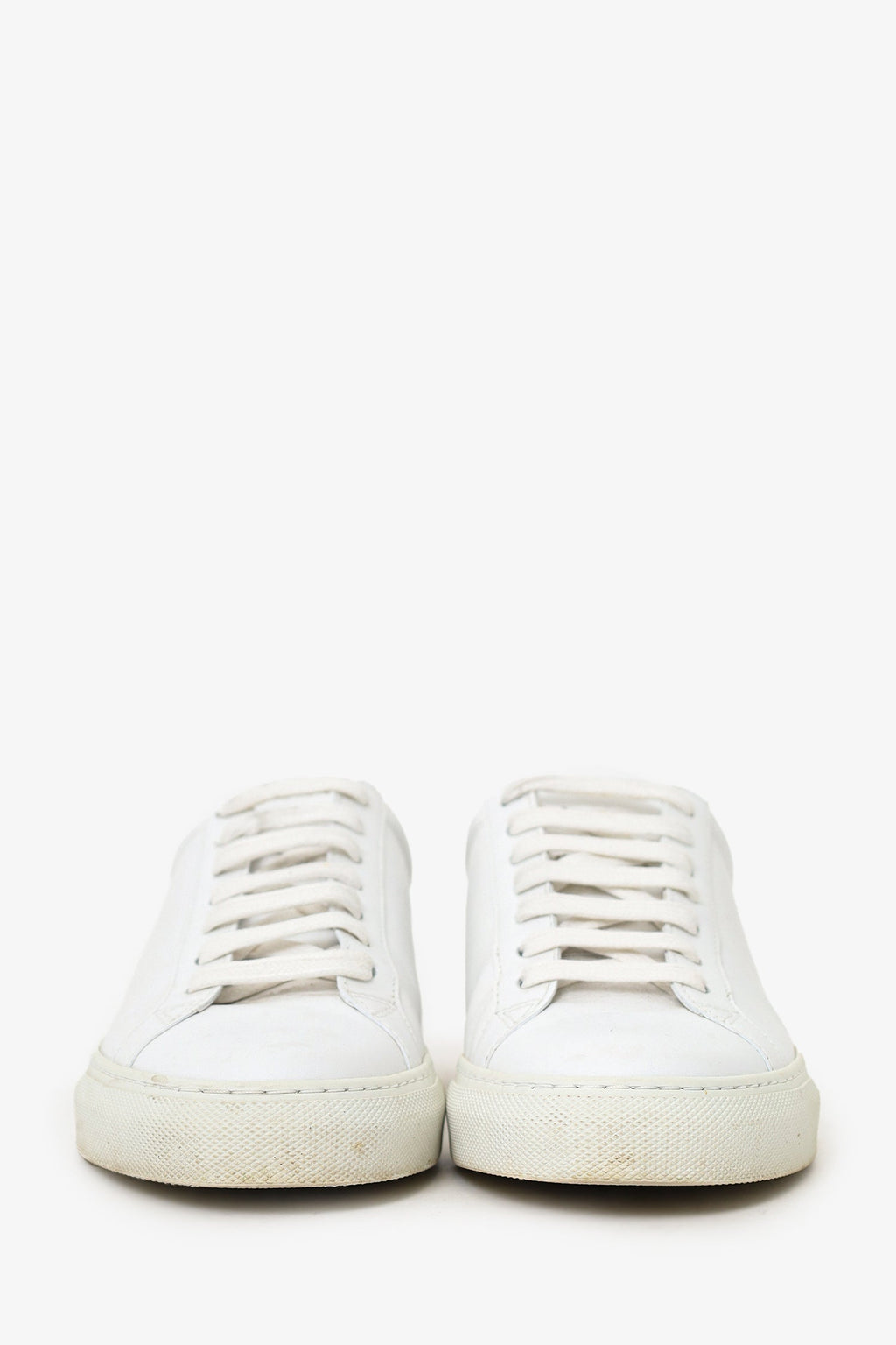 Givnechy White Leather Low Top Sneakers Size 38