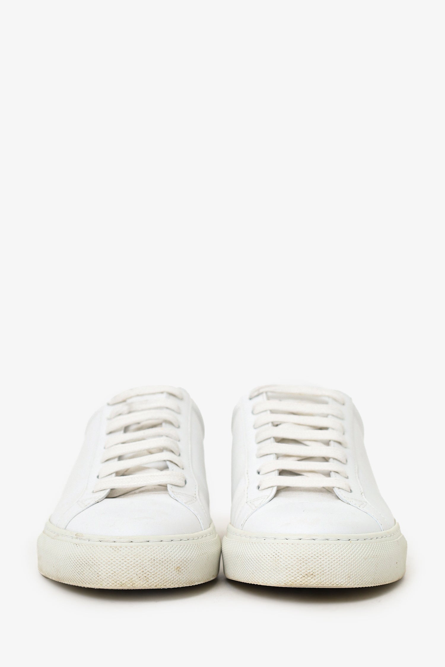 Givnechy White Leather Low Top Sneakers Size 38