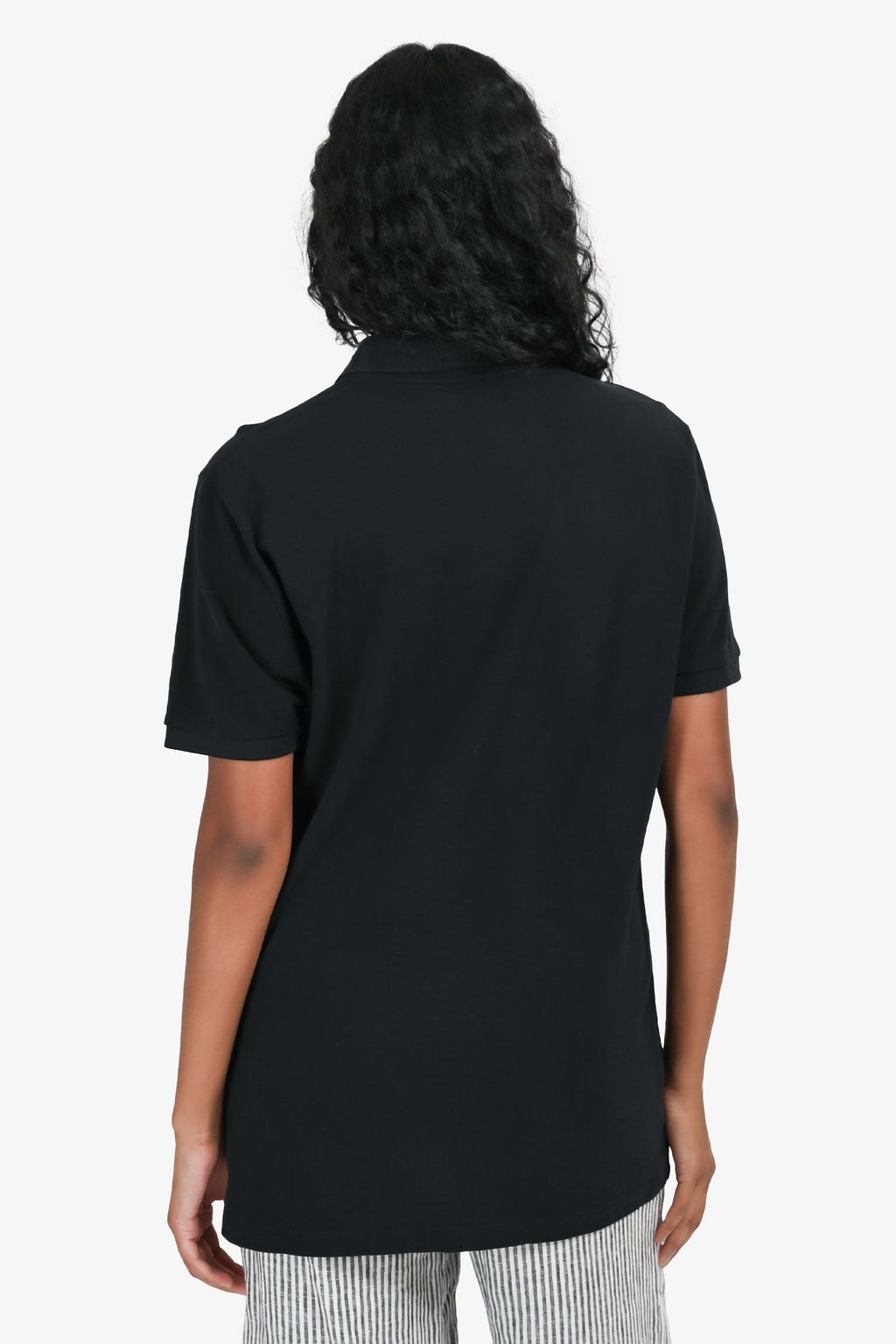 Versace Black Medusa Embroidered Polo Shirt Size S
