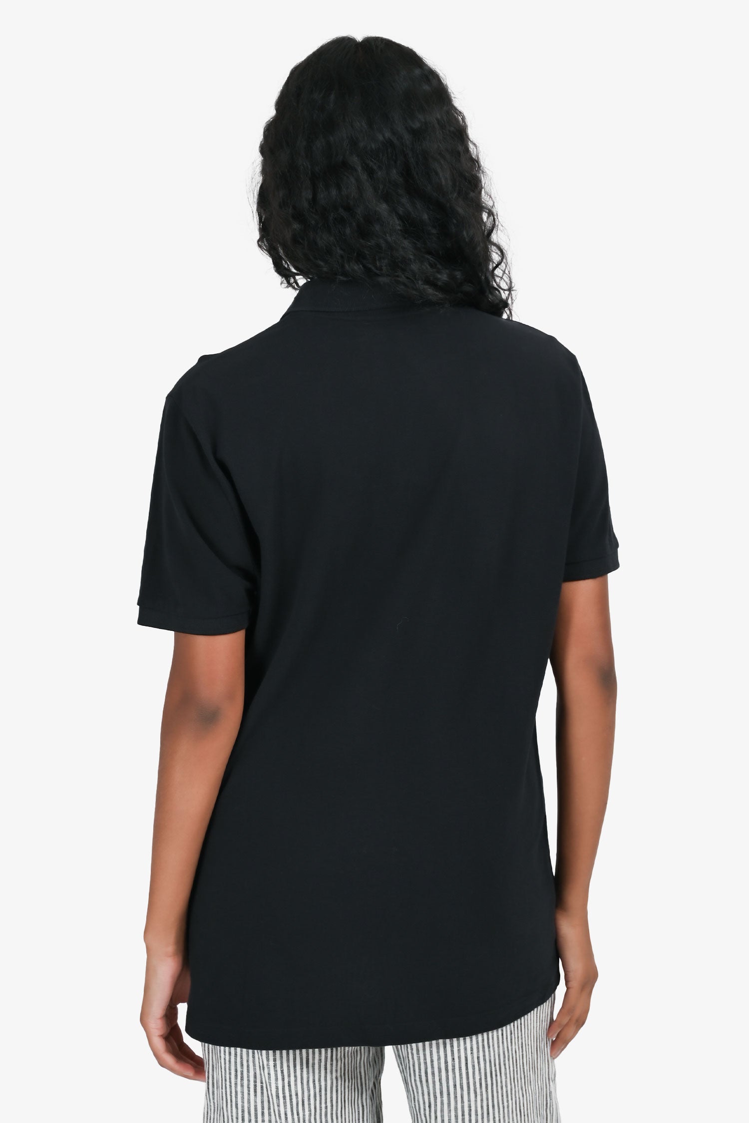 Versace Black Medusa Embroidered Polo Shirt Size S