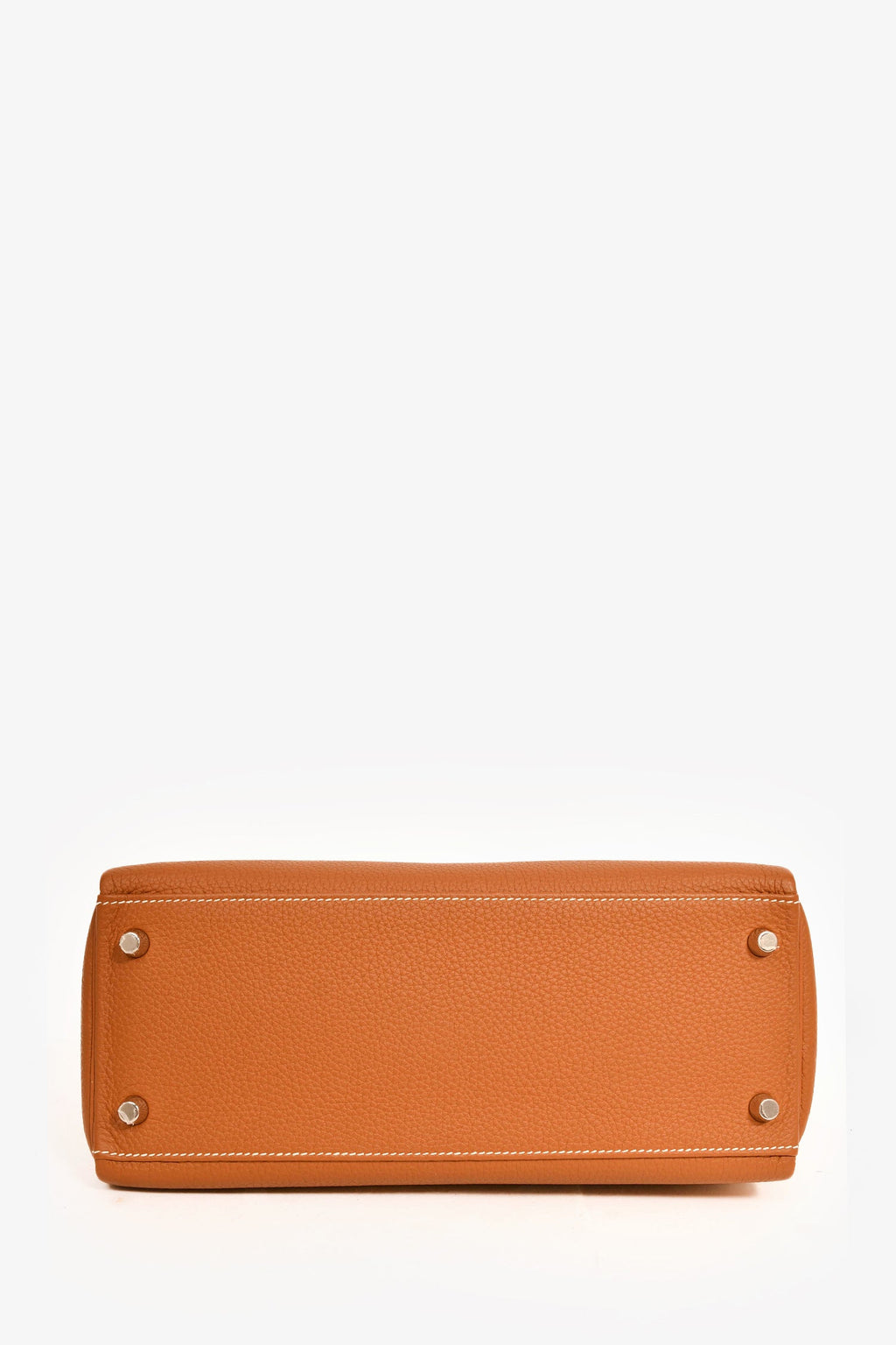 Hermès 2021 Gold Togo Leather Retourne Kelly 28 with Strap