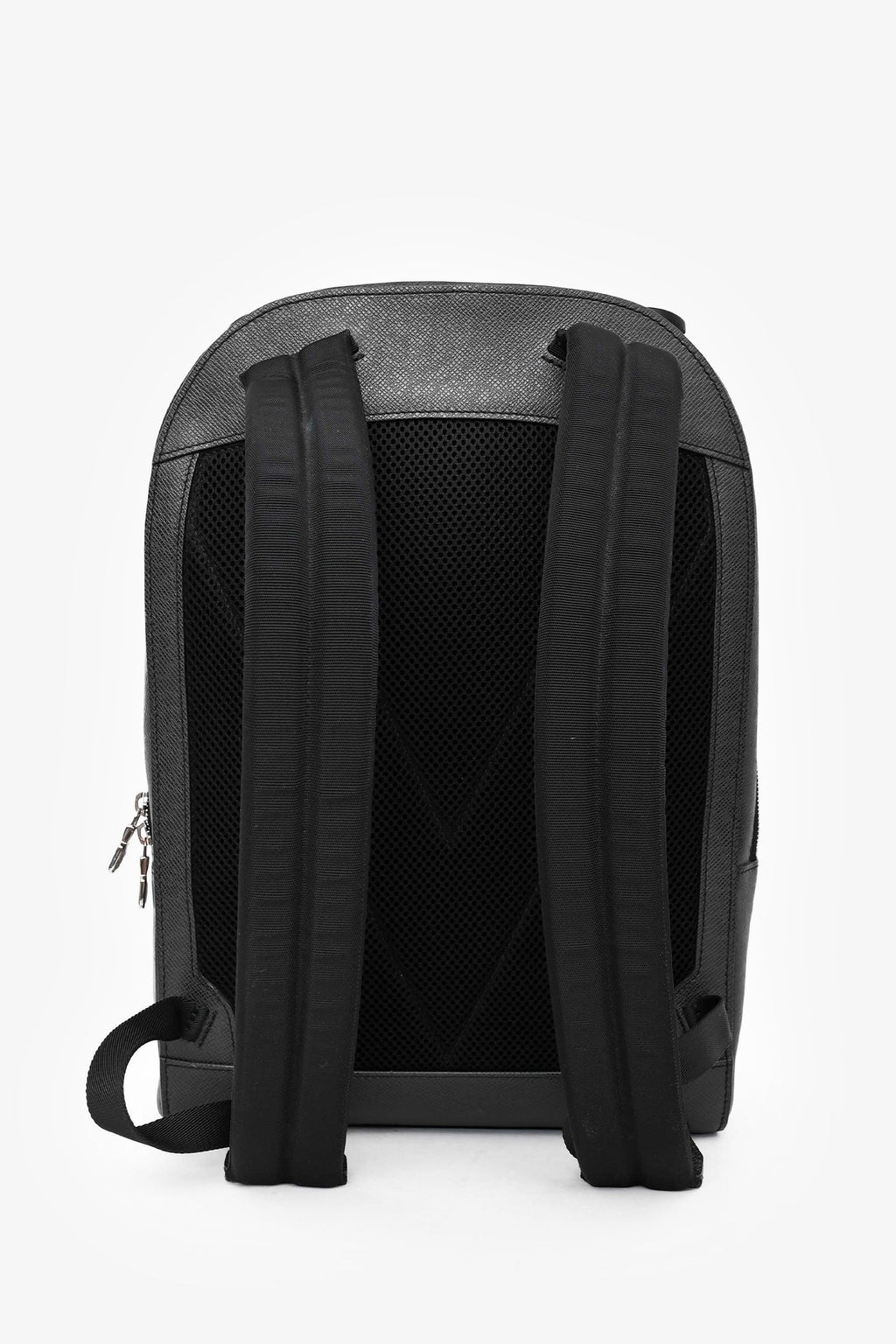 Louis Vuitton 2017 Grey/Blue Leather Taiga Anton Backpack