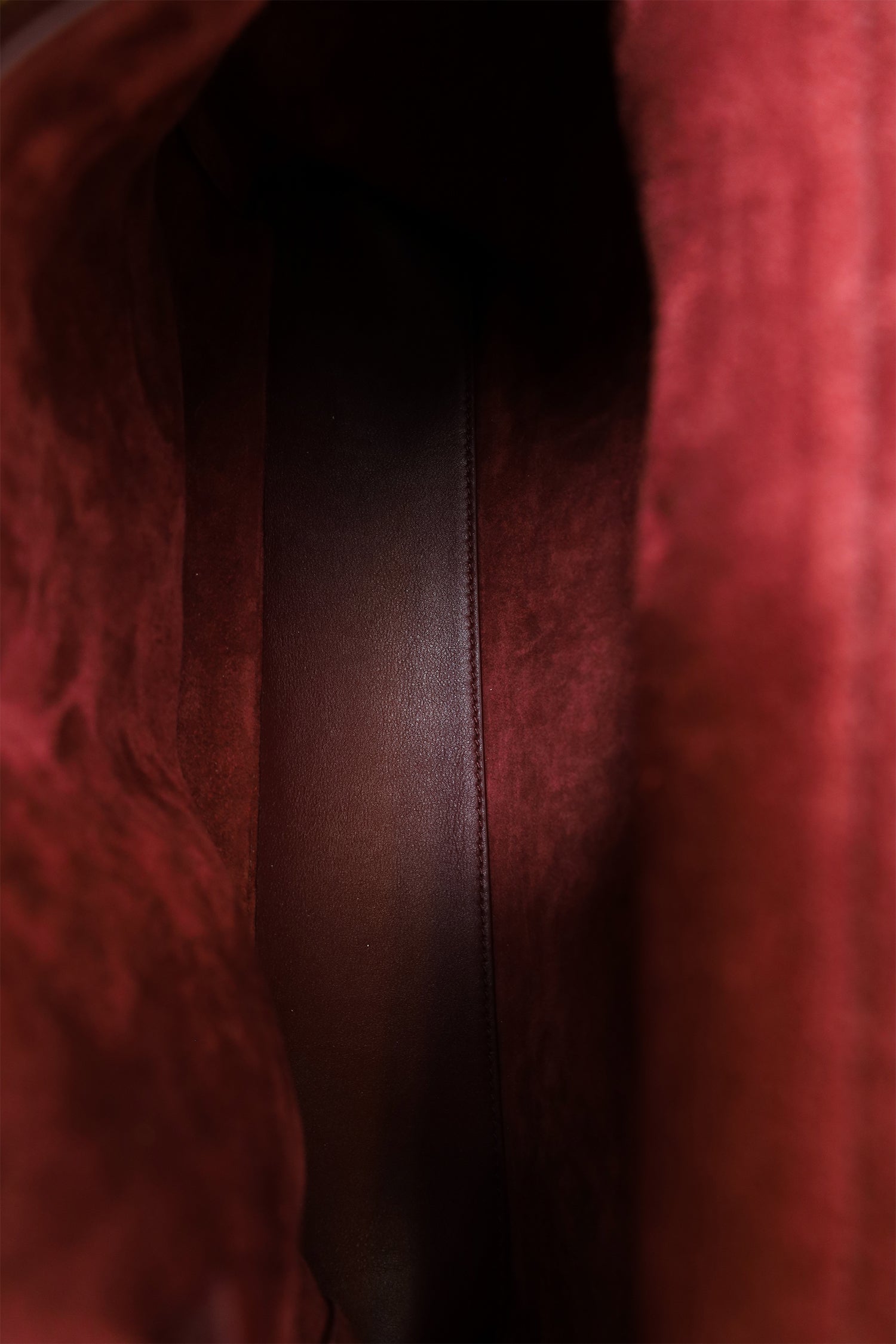 Bottega Veneta Burgundy Leather Ciao Ciao Satchel