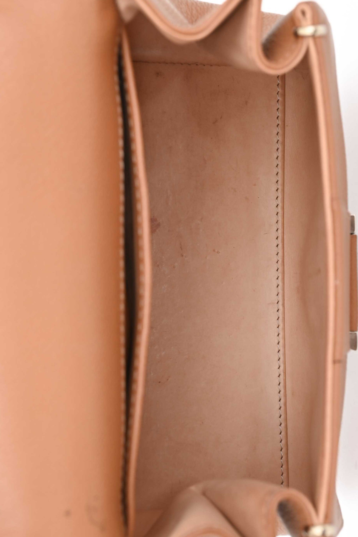 Delvaux Brown Calf Leather Brillant Mini Bag With Strap