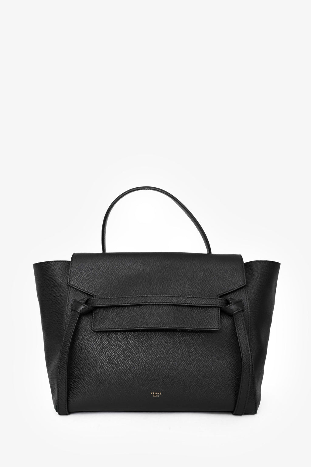 Celine Black Mini Belt Bag with Strap