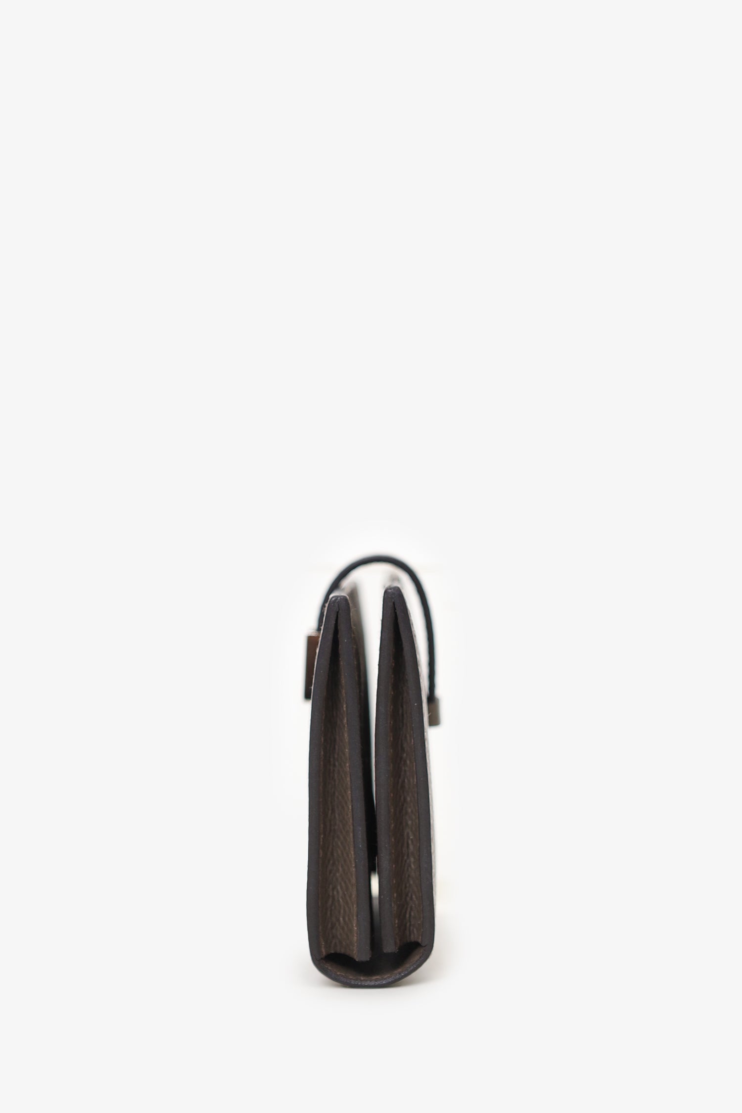 Hermès 2022 Étoupe Epsom Leather Bearn  Holder