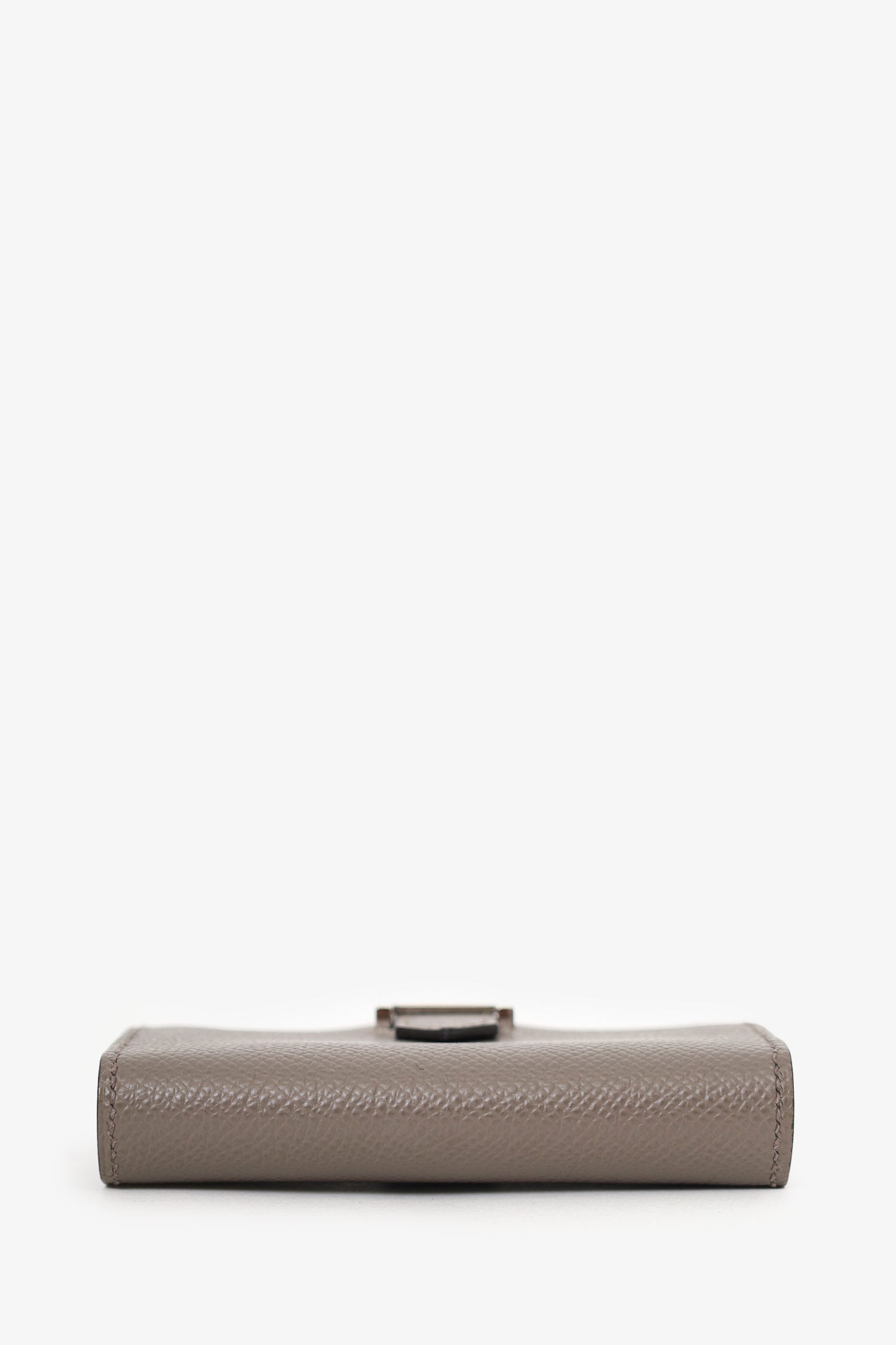 Hermès 2022 Étoupe Epsom Leather Bearn  Holder