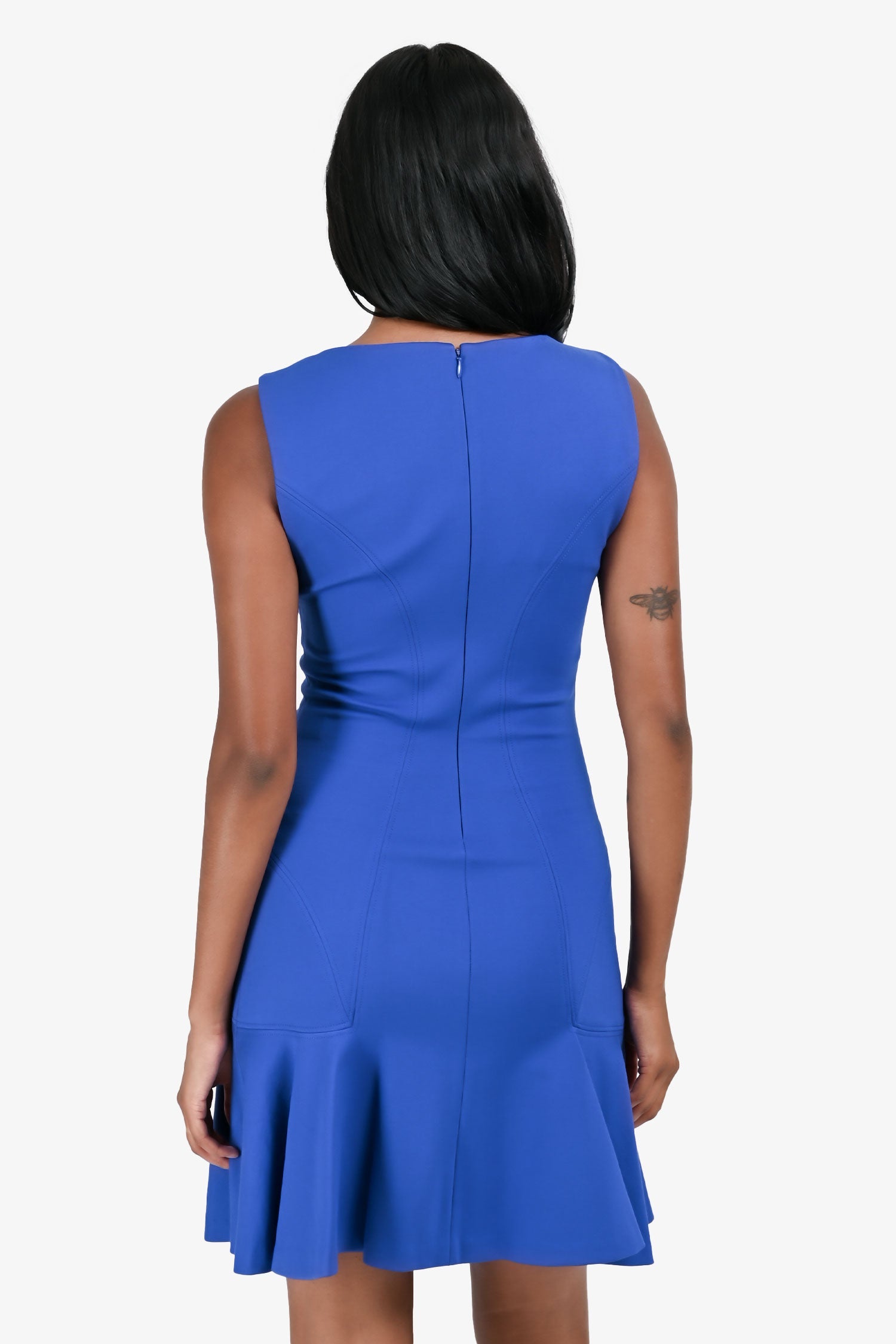 Diane von Furstenberg Blue Mini Dress Size 2