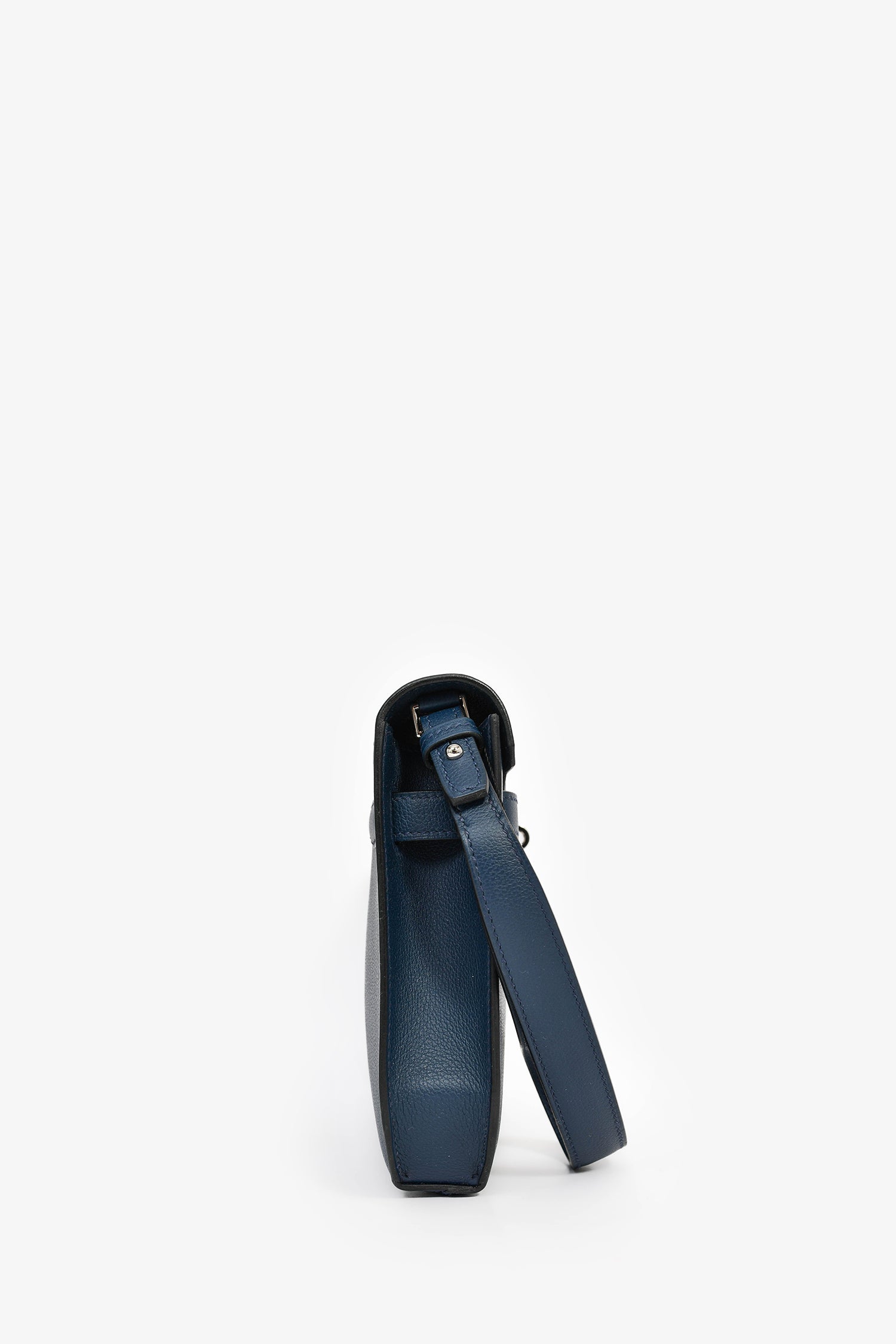 Hermès 2019 Navy Blue Epsom Leather Kelly Dépêches 25