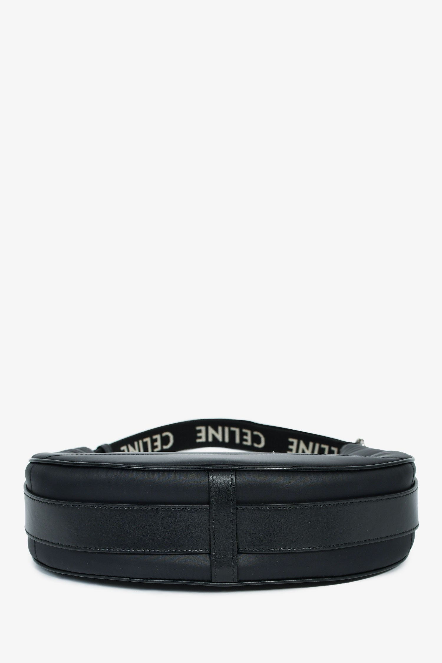 Celine Black Nylon Ava Shoulder Bag