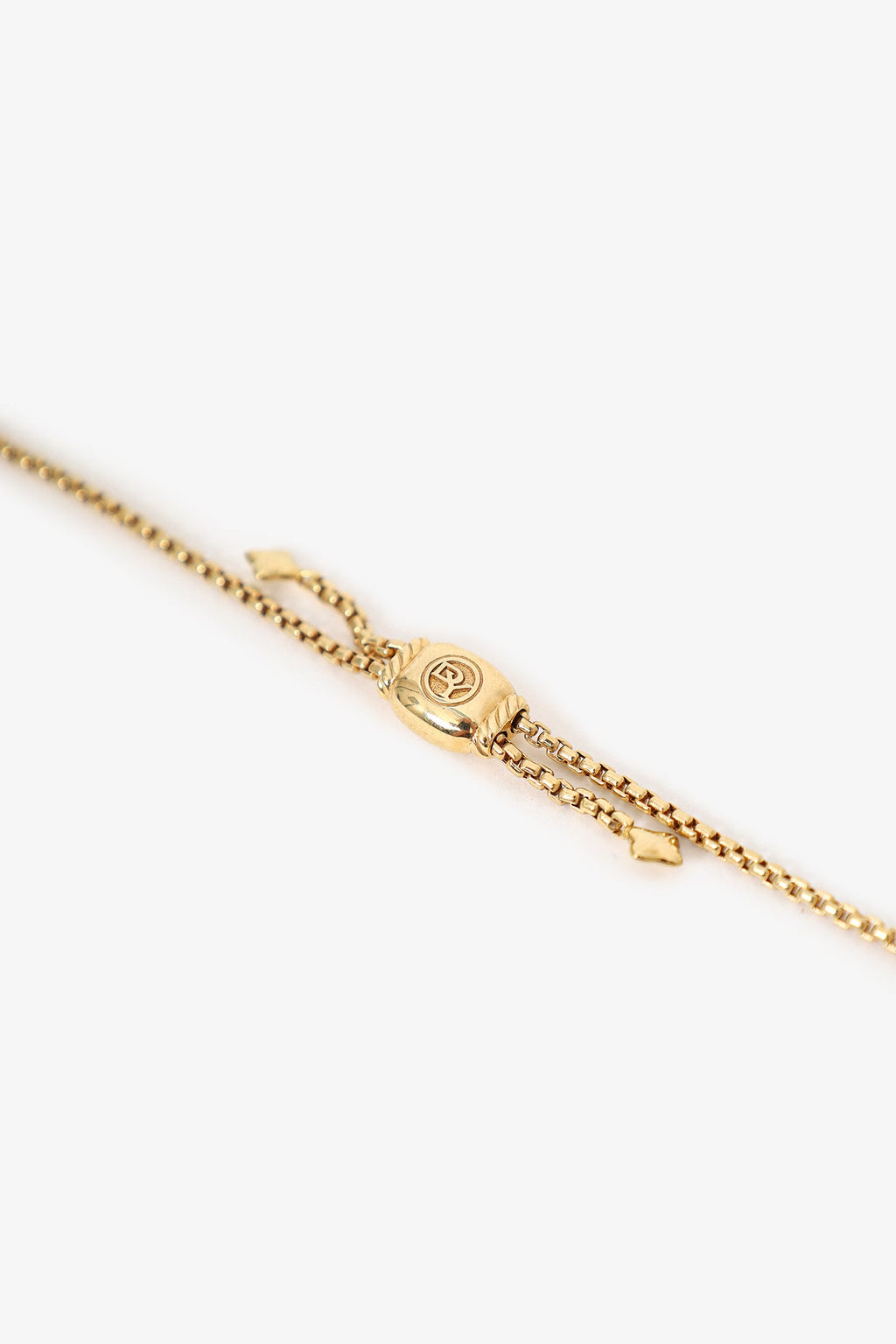 David Yurman 18K Gold Continuance Pendant Necklace